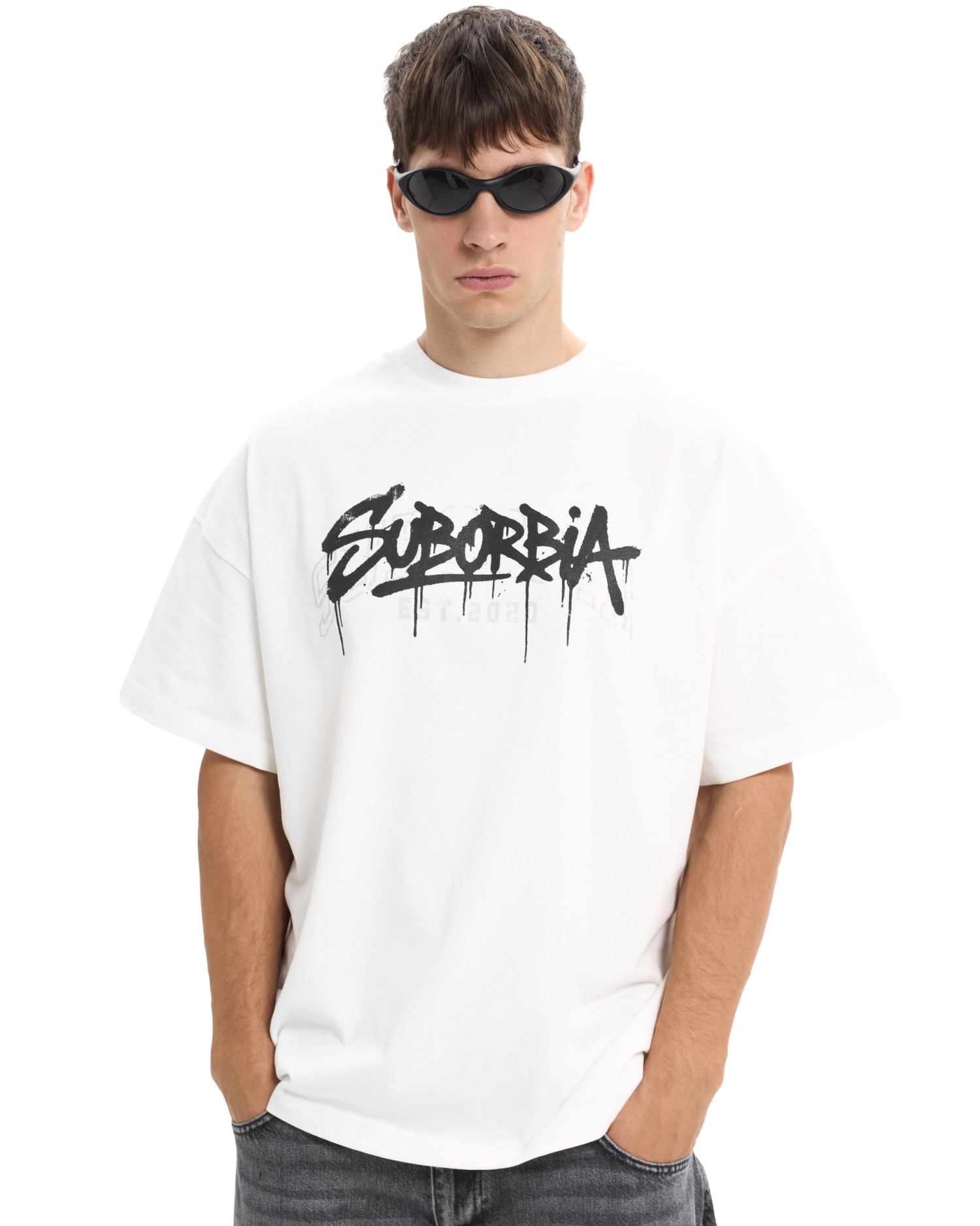 Футболка VANDAL MEN  Белый-Черный