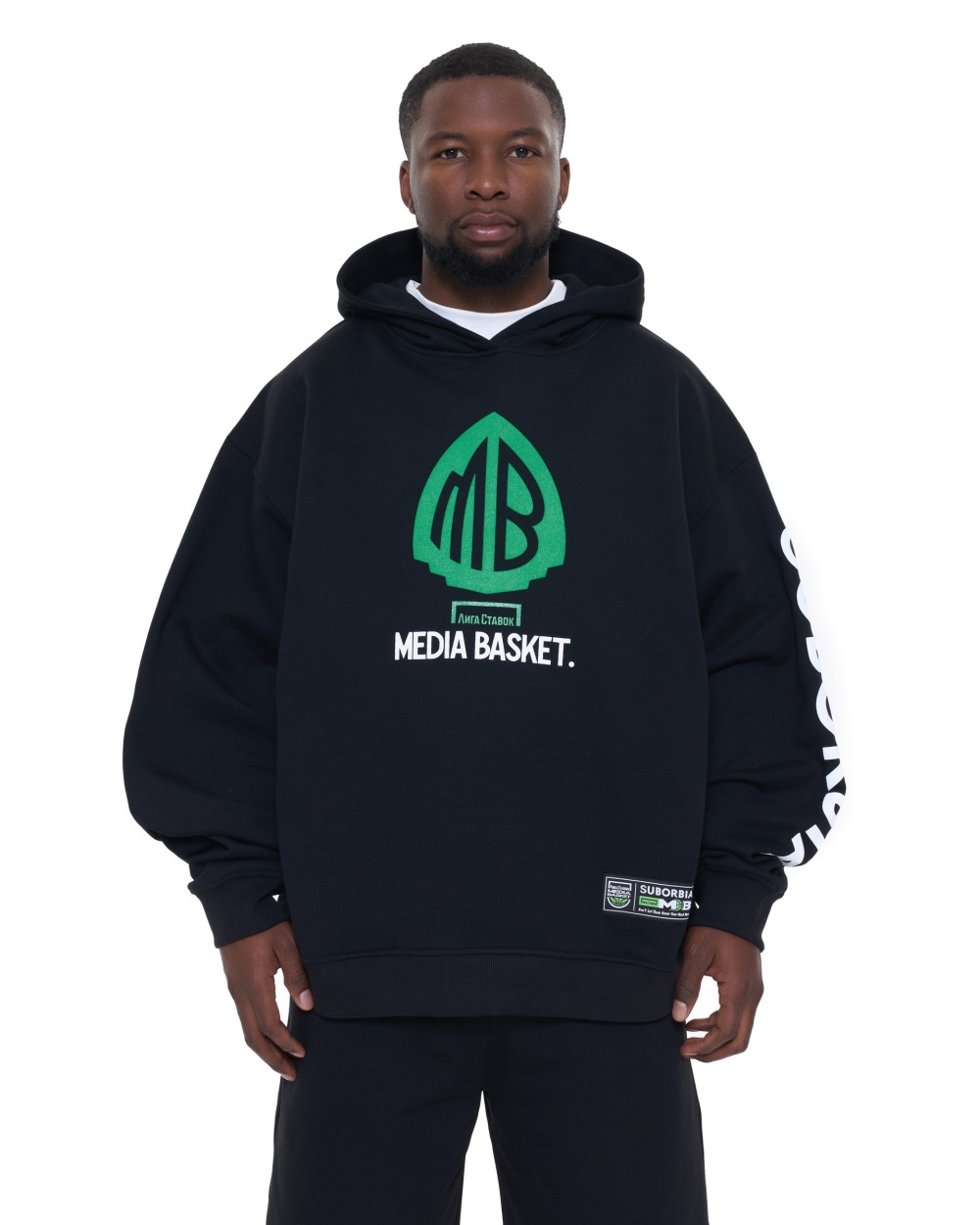Худи MEDIA BASKET MEN Black
