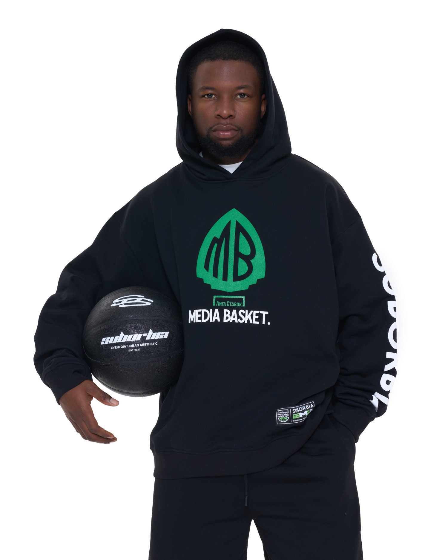Худи MEDIA BASKET MEN Black