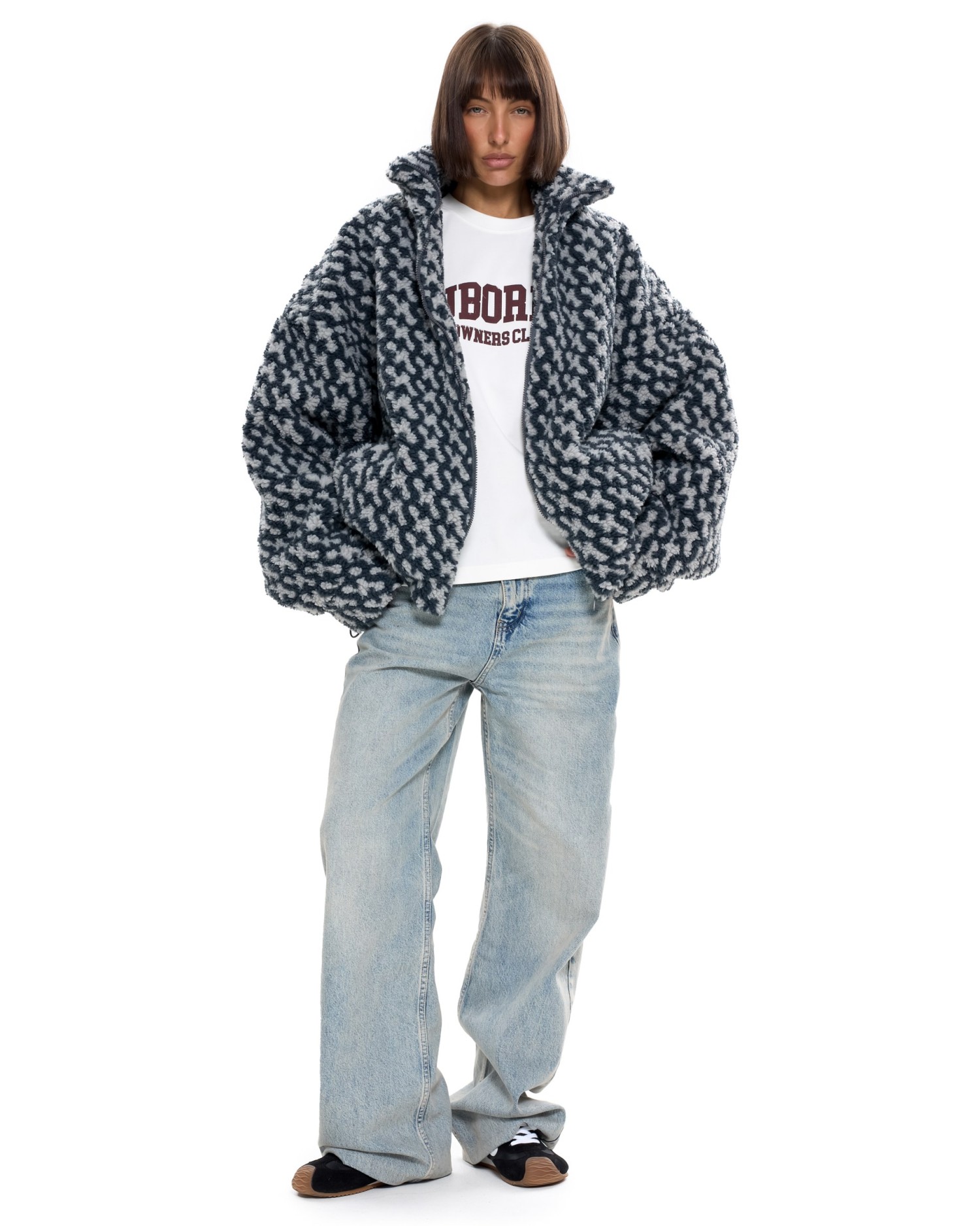 Бомбер ПАТТЕРН удлиненный