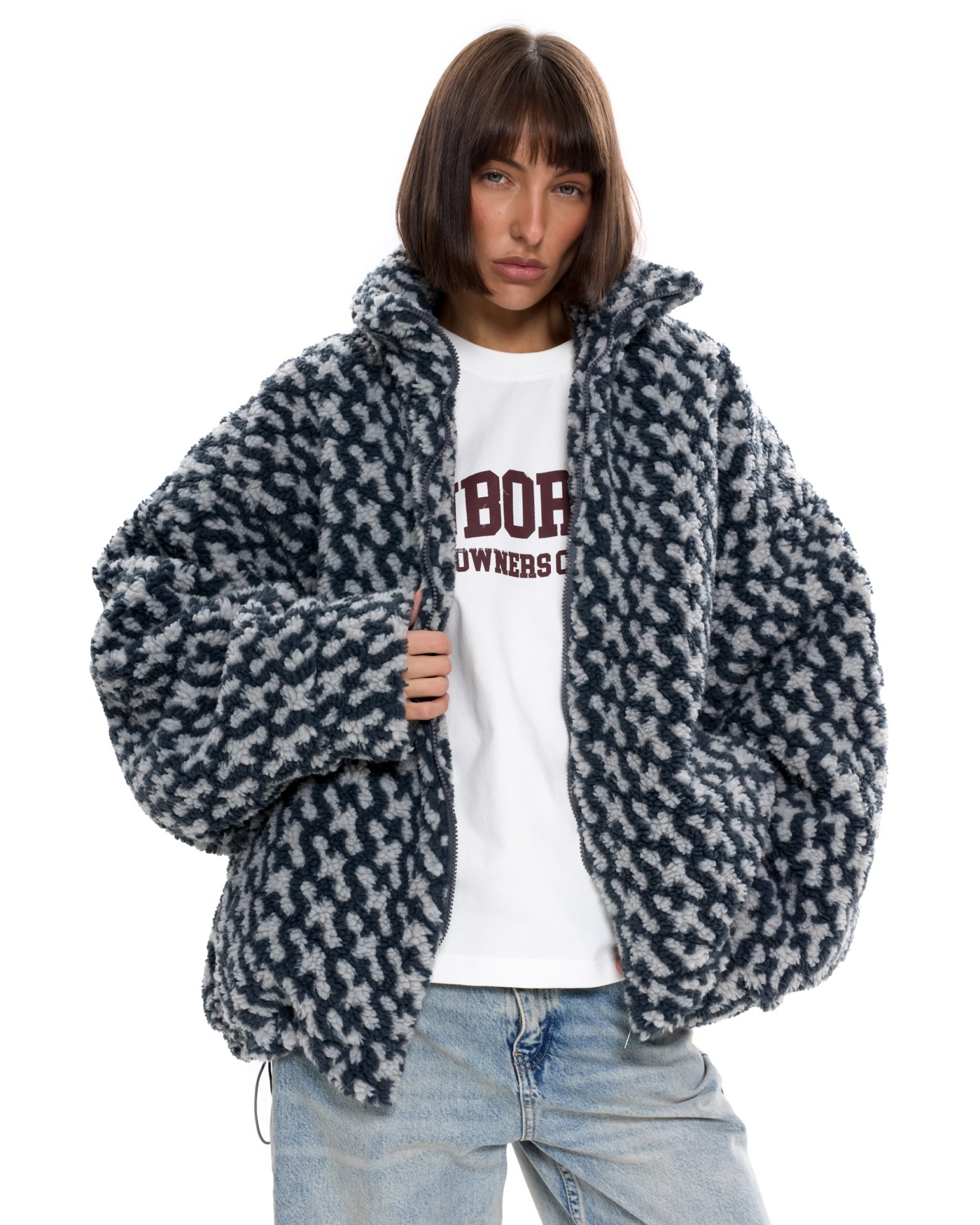 Бомбер ПАТТЕРН удлиненный