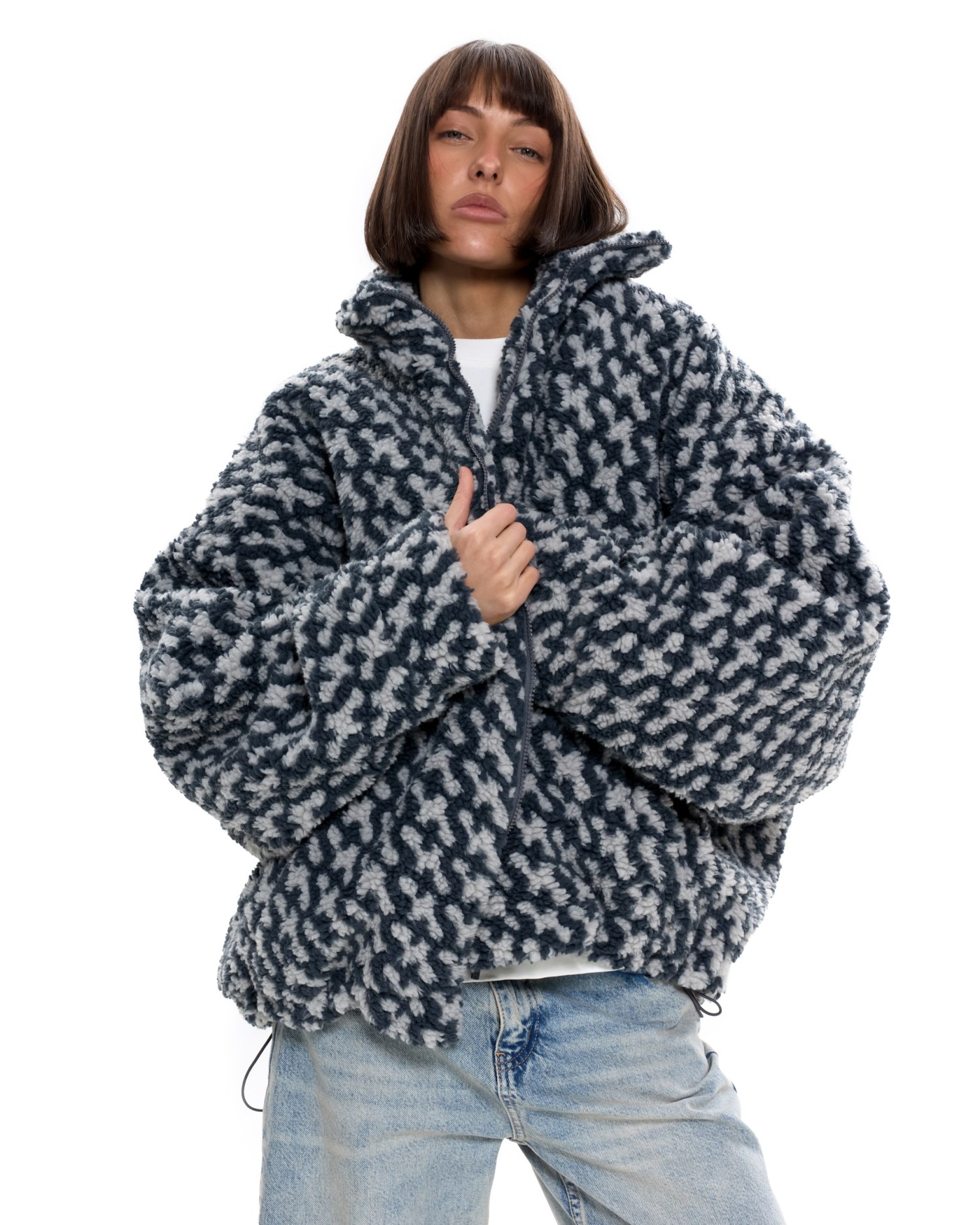 Бомбер ПАТТЕРН удлиненный