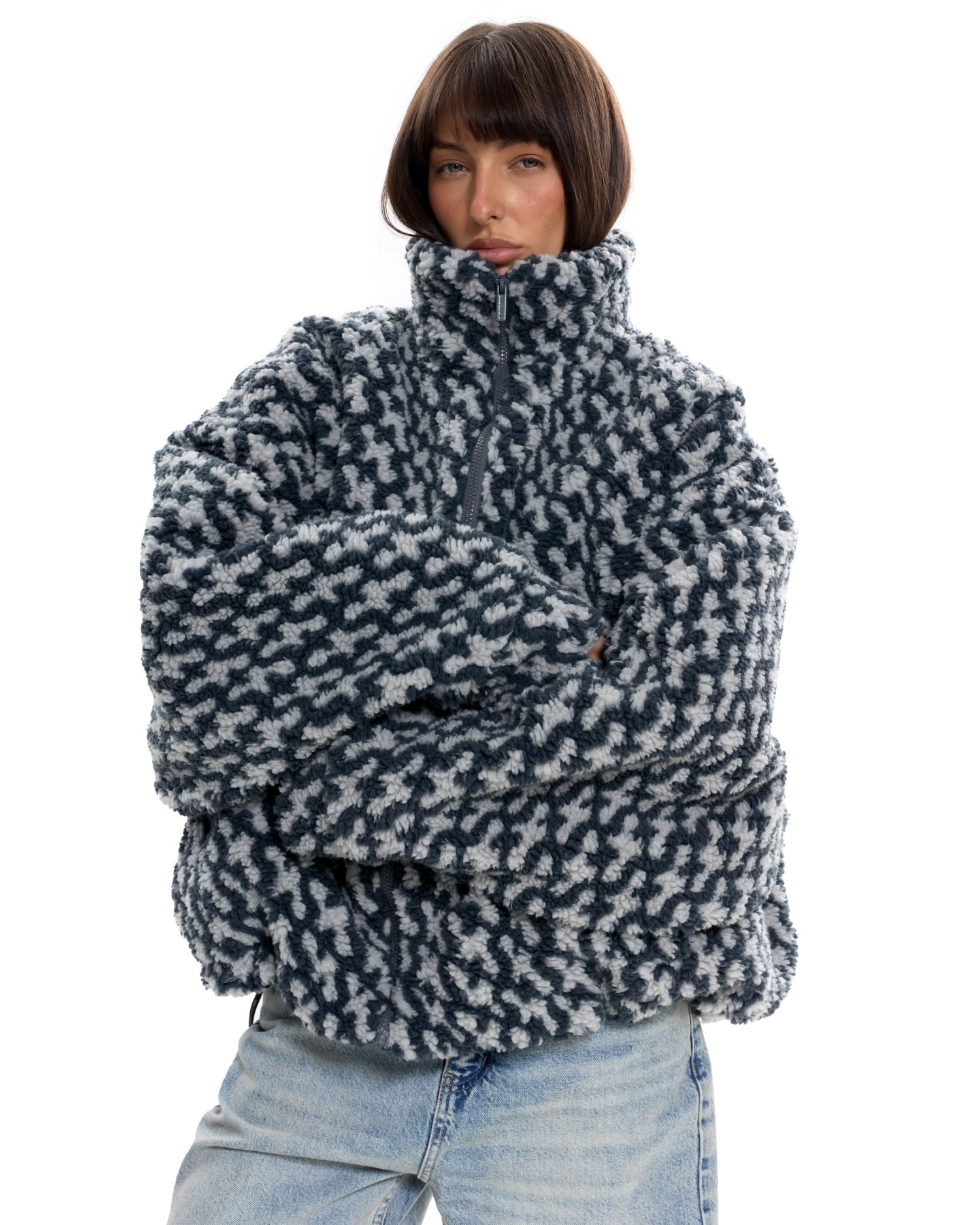 Бомбер ПАТТЕРН удлиненный