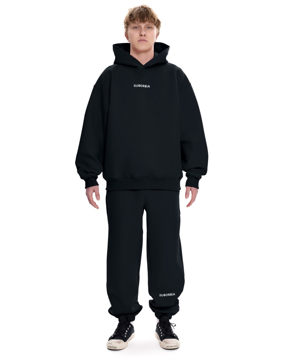 Костюм GATE BASIC с худи MEN Black