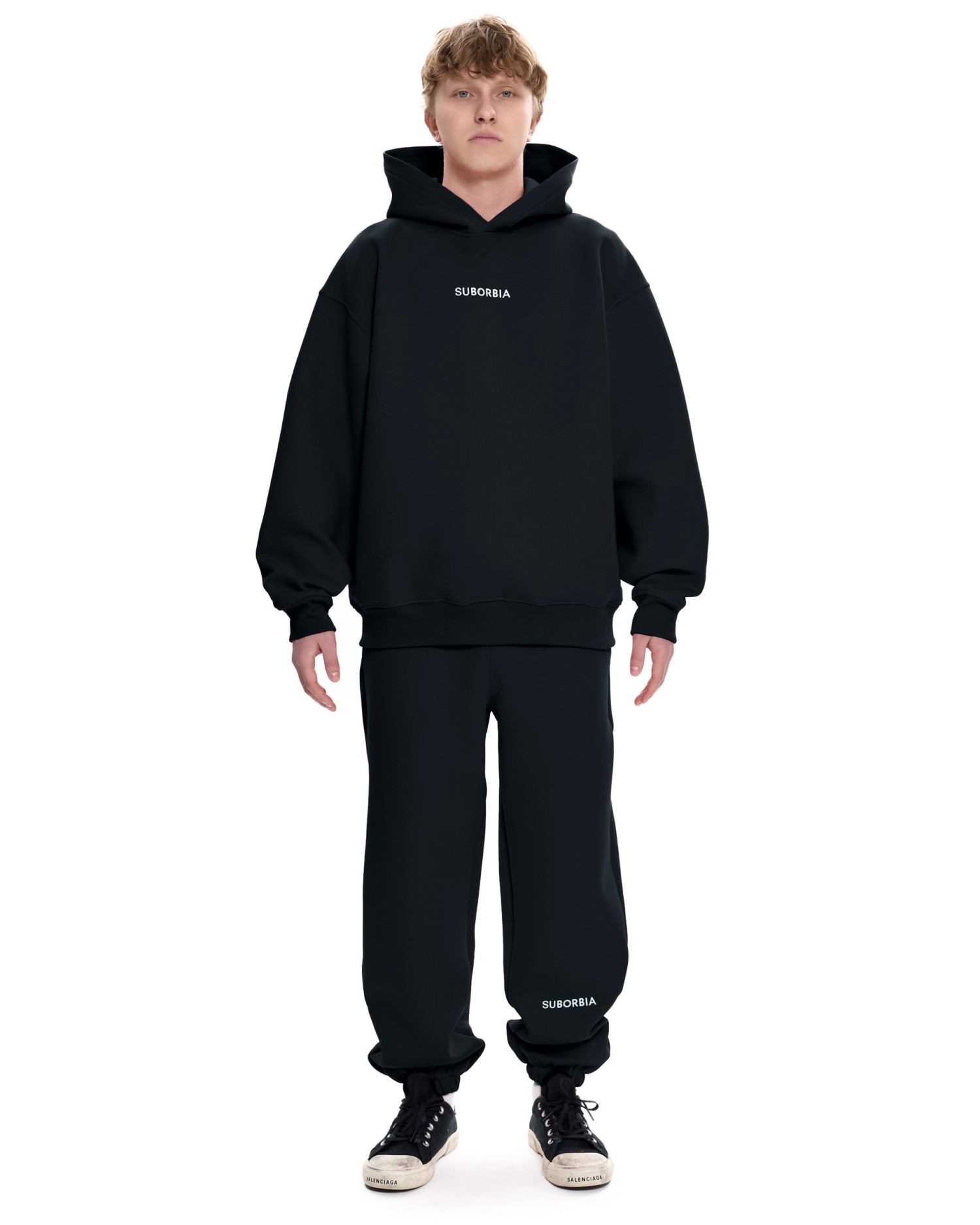 Костюм GATE BASIC с худи MEN Black