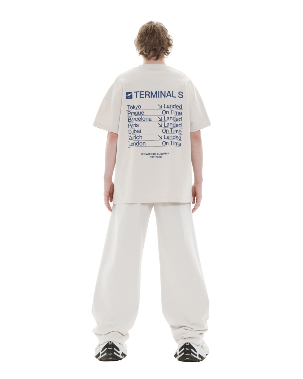 Футболка CITIES TERMINAL S `25 MEN White stone