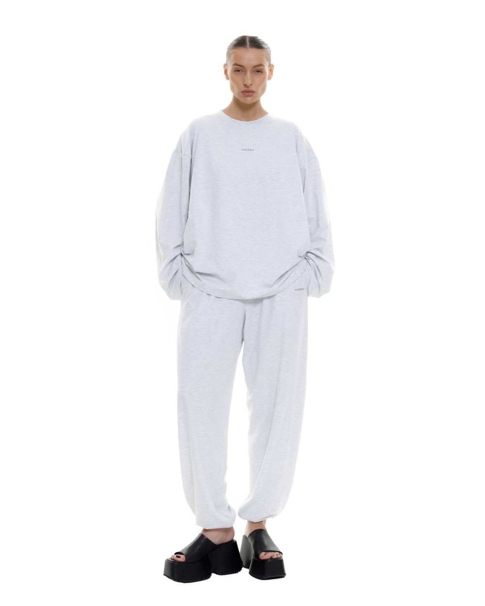 Лонгслив EST Grey melange