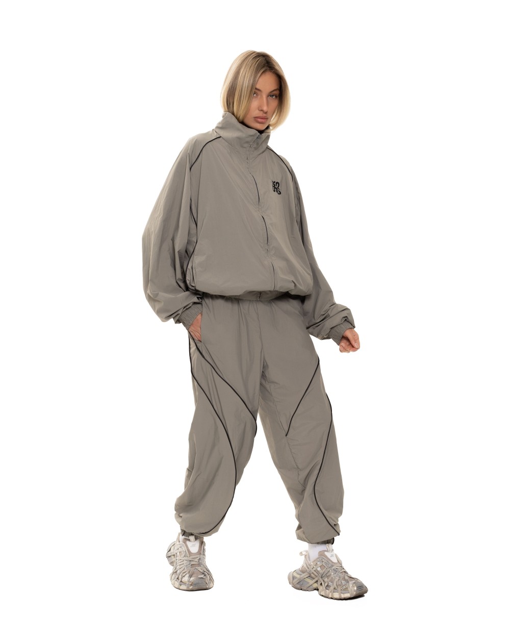 Джоггеры Brooklyn 7 Khaki-black