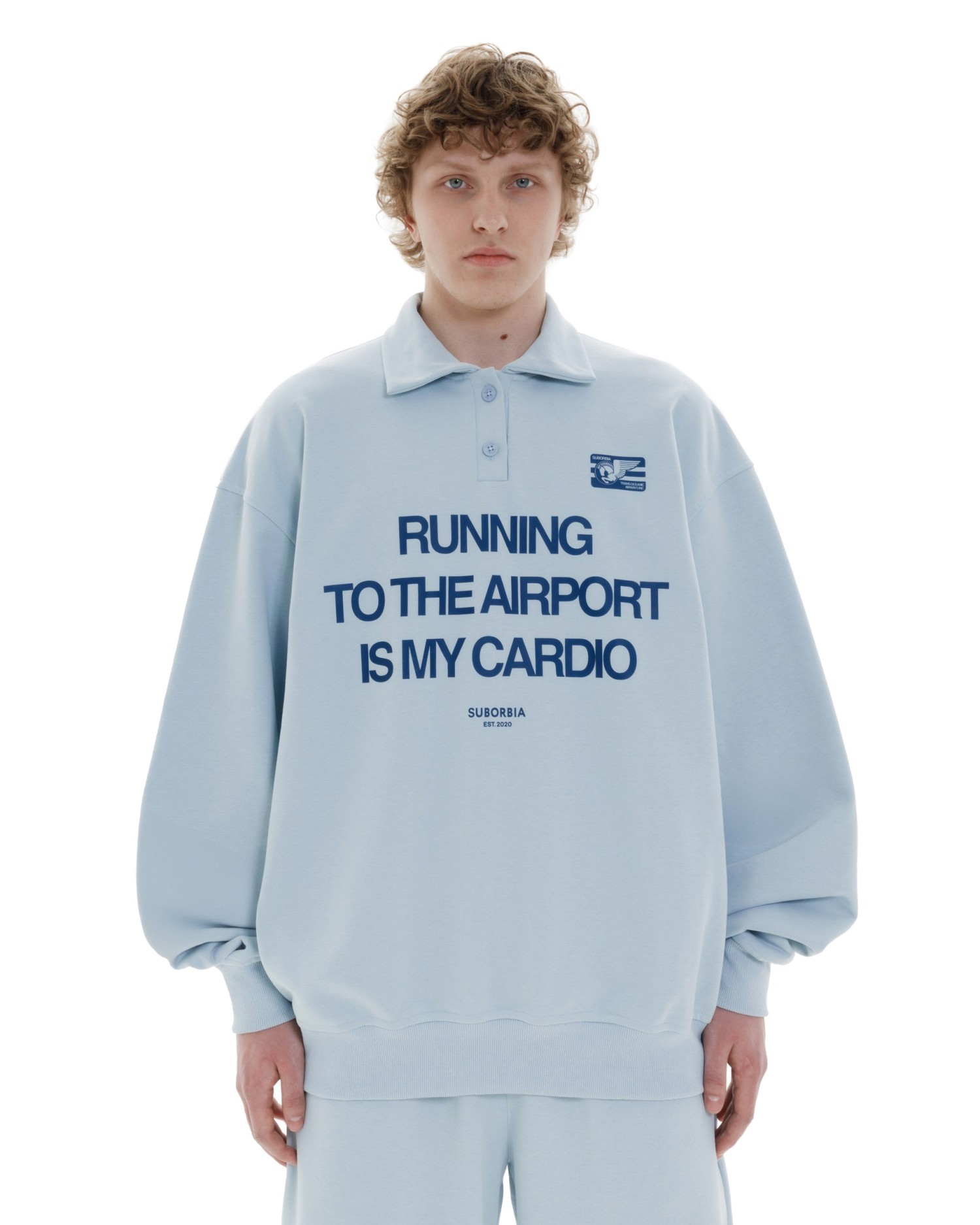 Джоггеры TERMINAL S `25 MEN Light blue