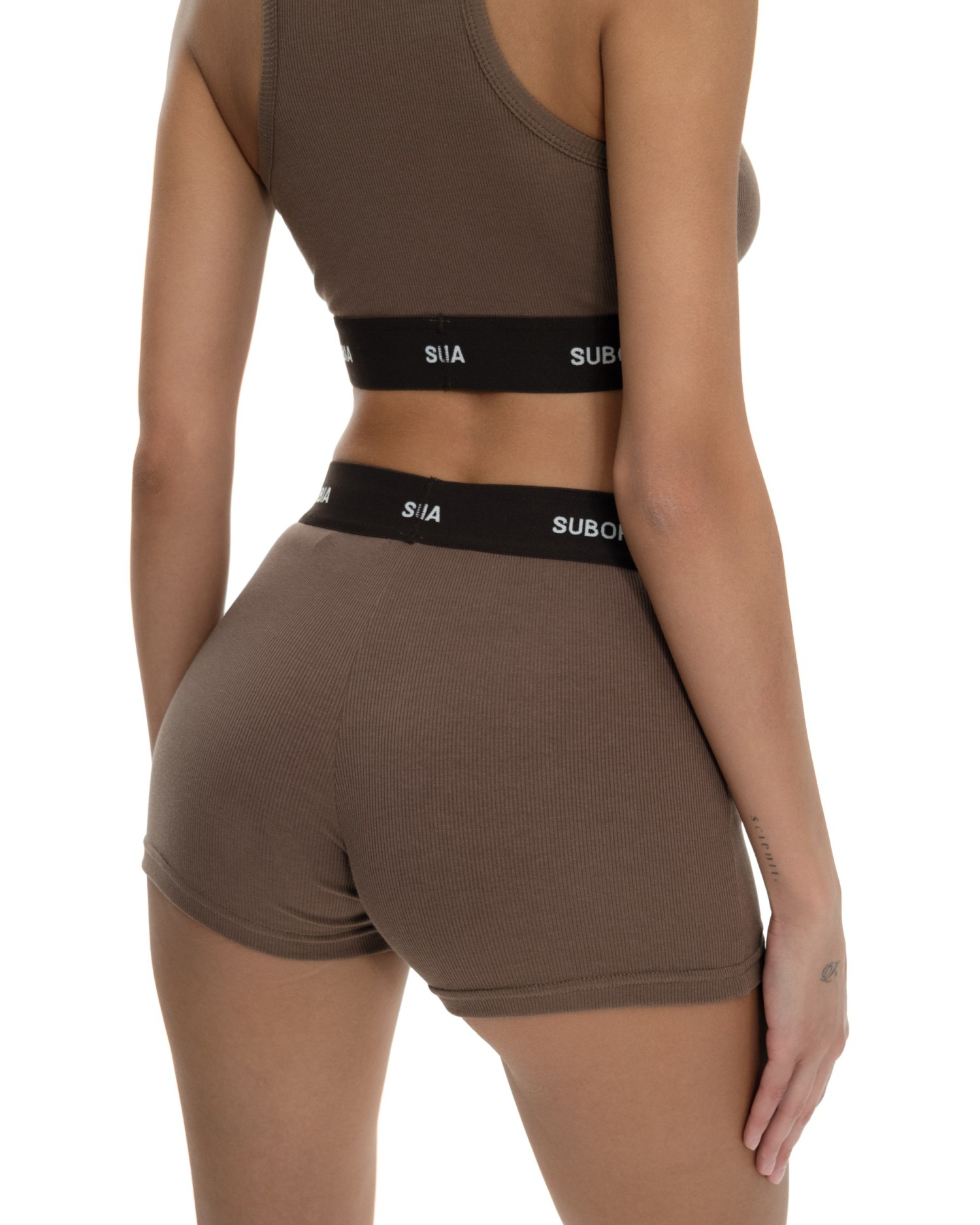 Майка crop TRUE FORM Brown