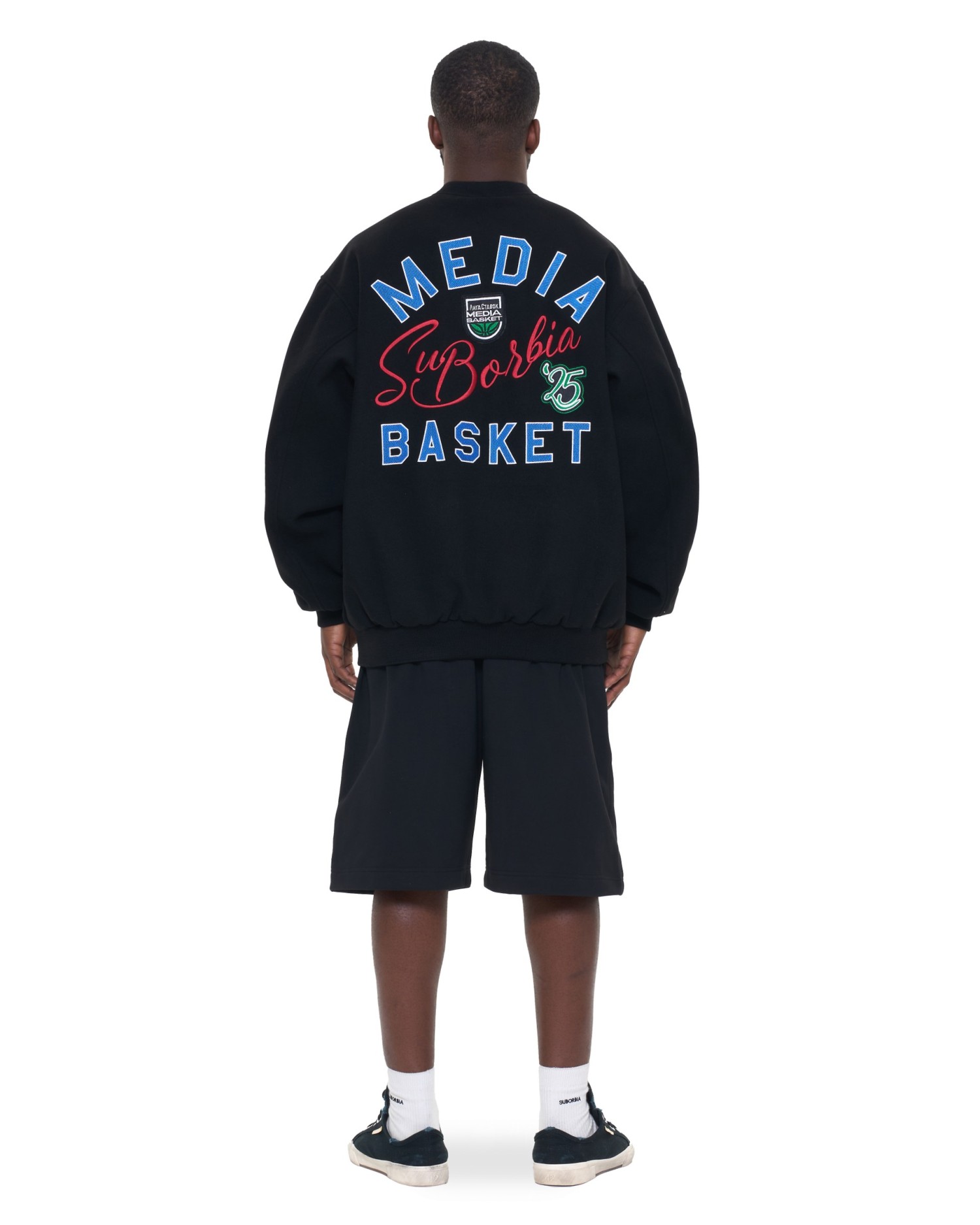 Бомбер MEDIA BASKET MEN Black