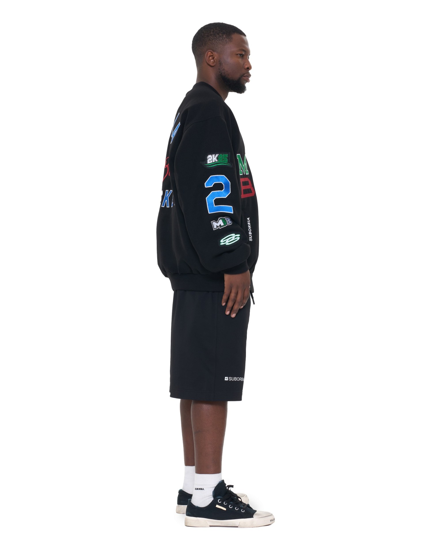 Бомбер MEDIA BASKET MEN Black