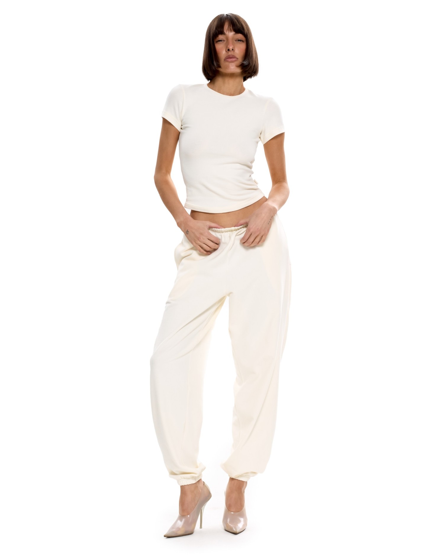 Джоггеры CASUAL ARMOR Молочный