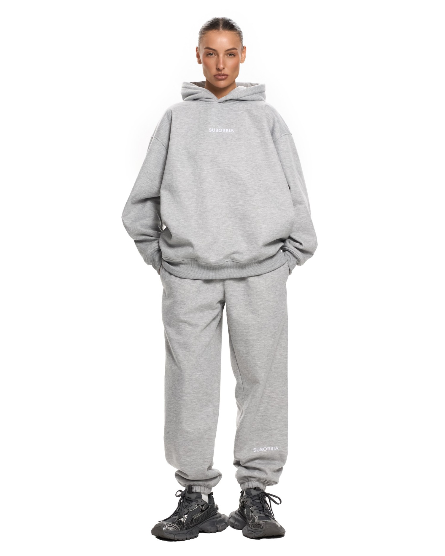 Костюм GATE BASIC утепленный Grey melange