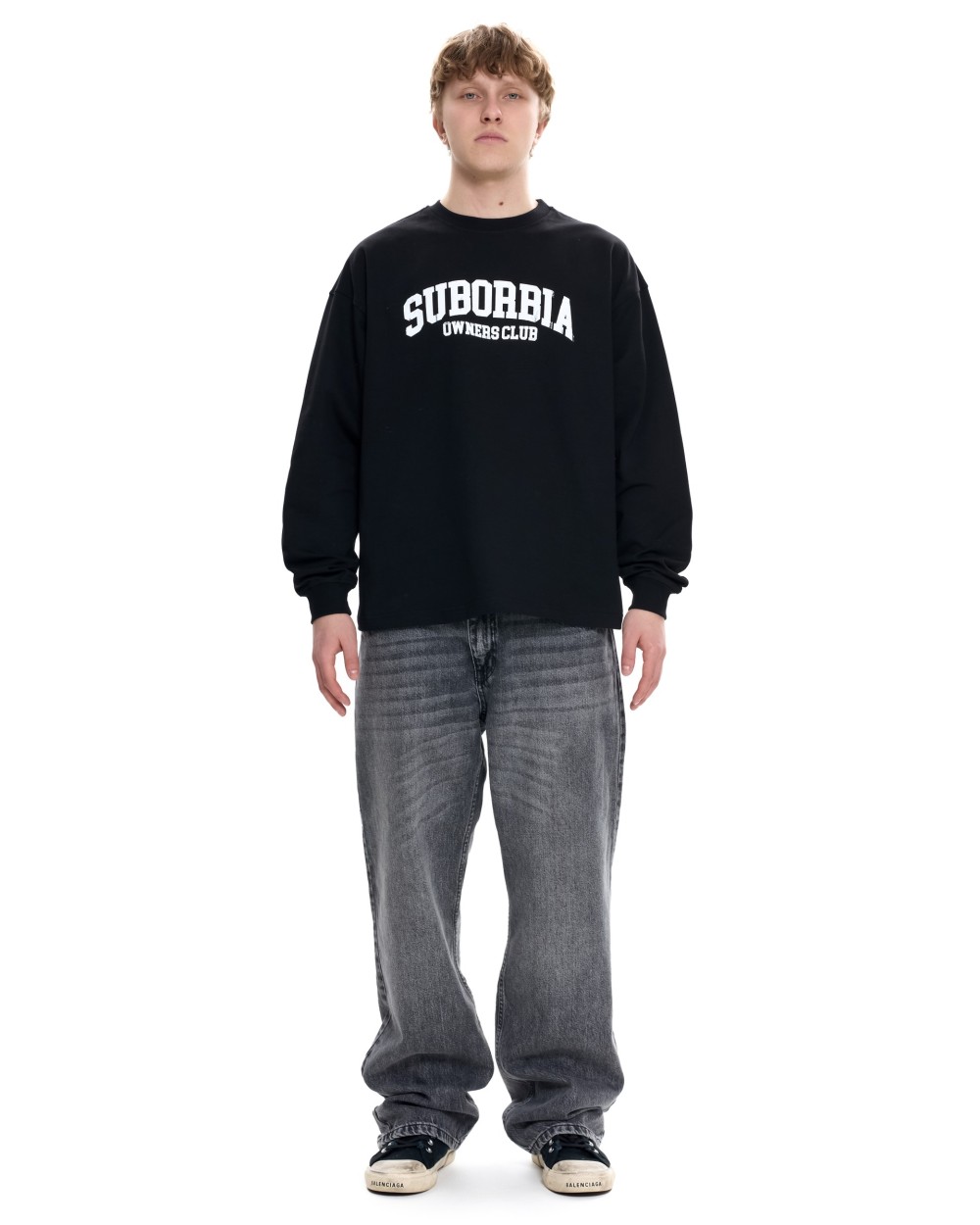 Мужской лонгслив с манжетами OWNERS CLUB