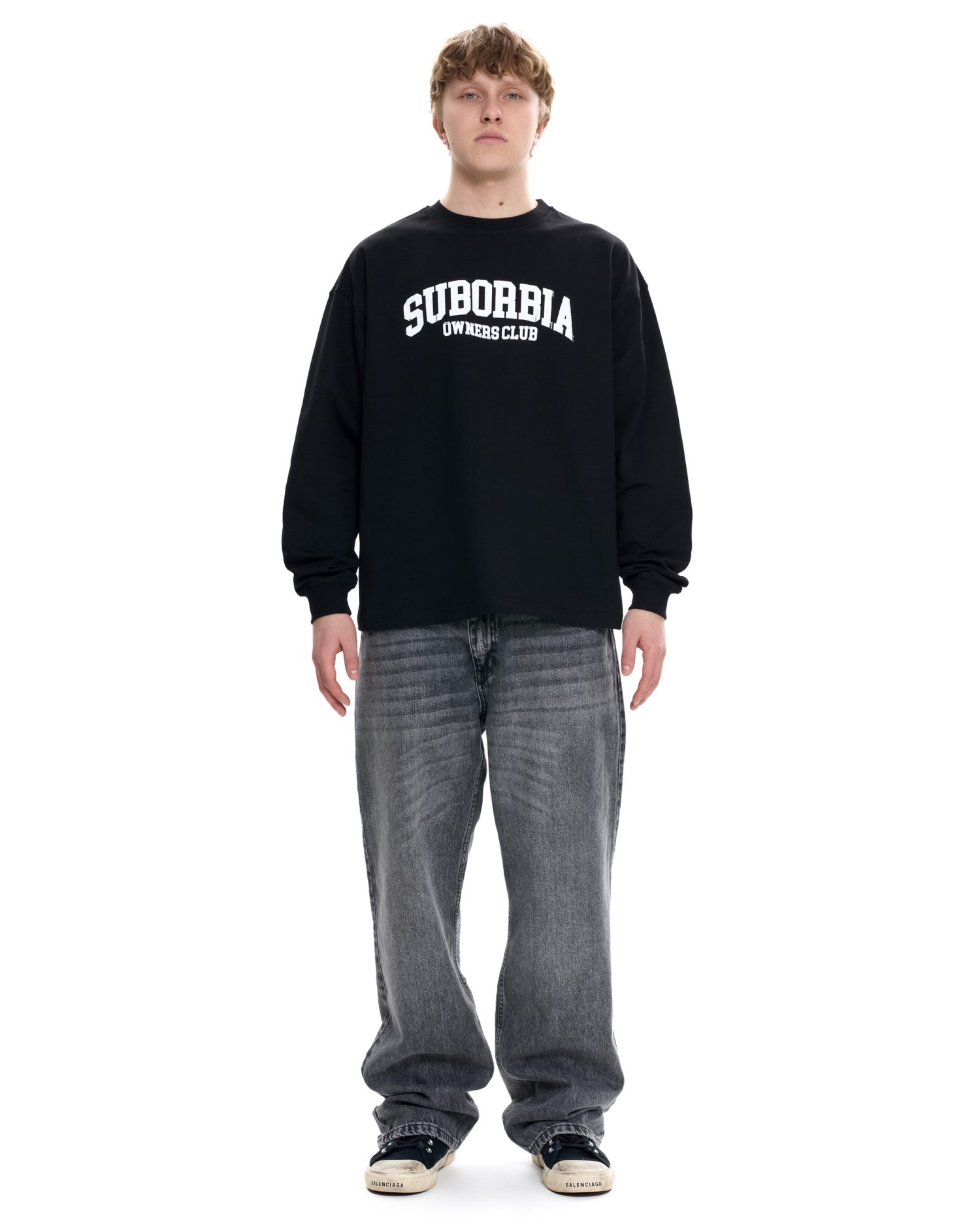 Мужской лонгслив с манжетами OWNERS CLUB