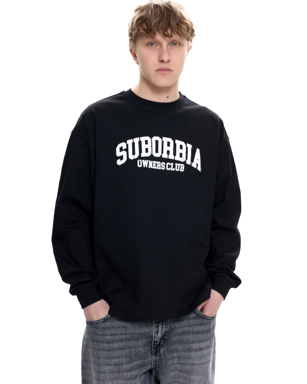 Мужской лонгслив с манжетами OWNERS CLUB