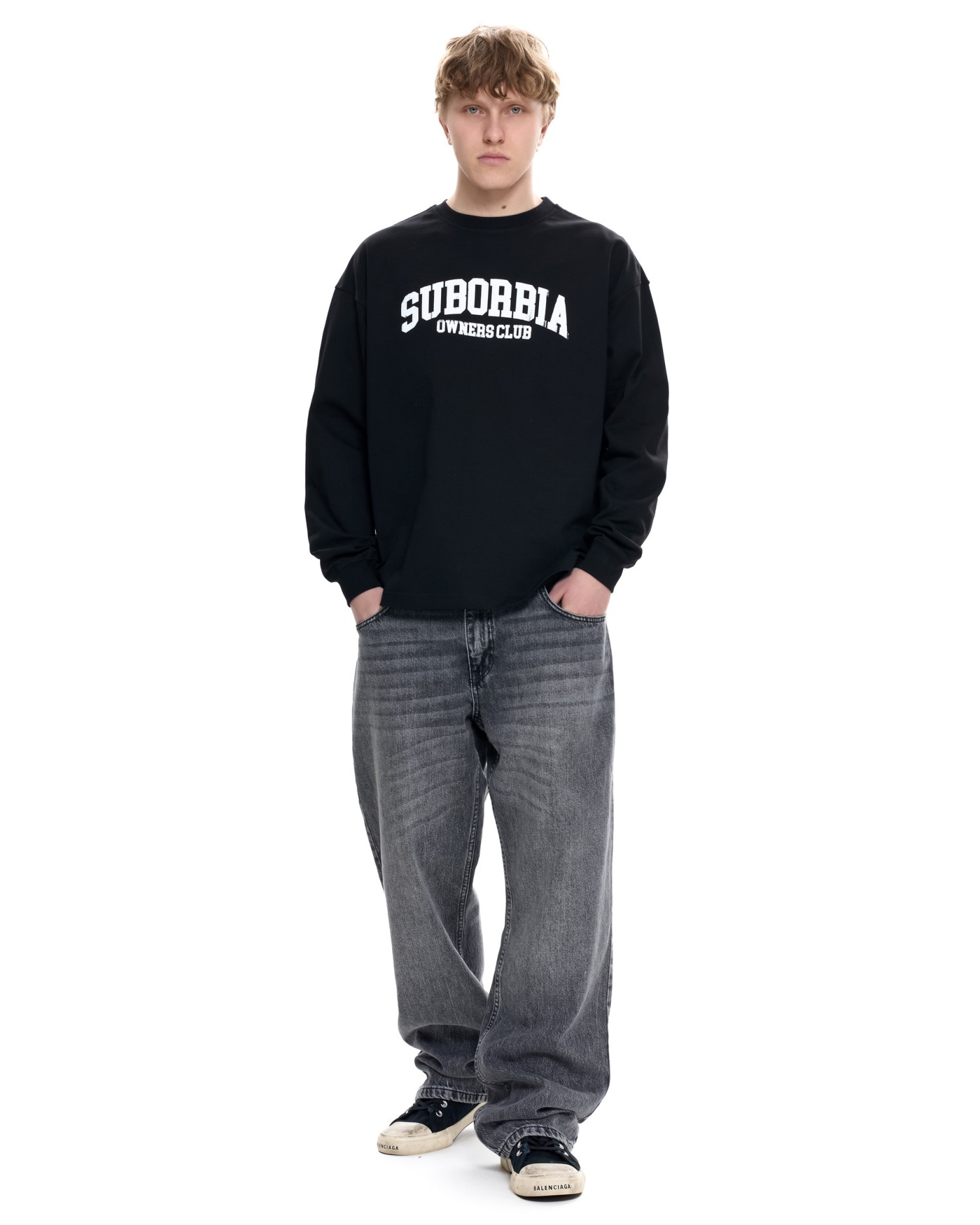 Мужской лонгслив с манжетами OWNERS CLUB