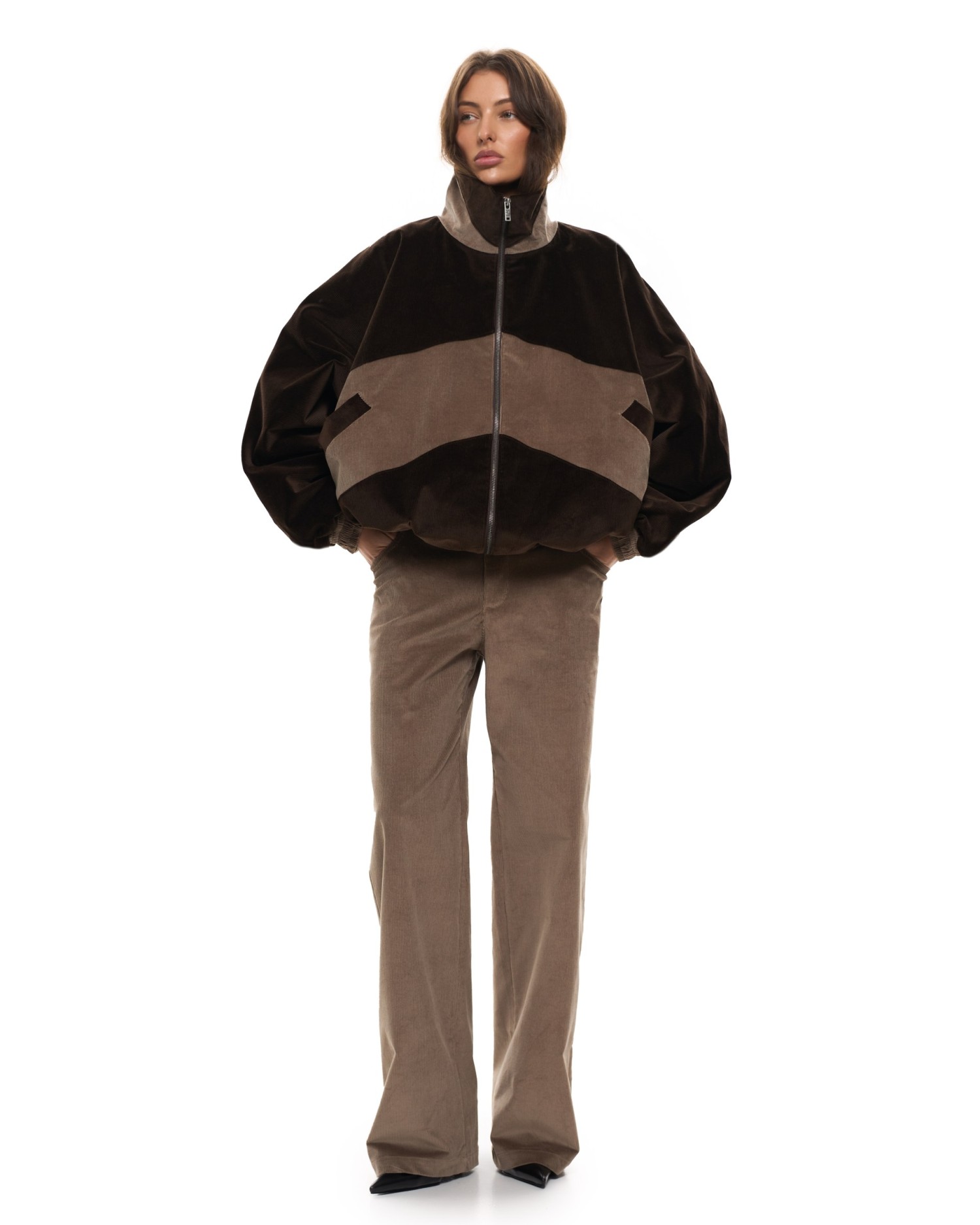 Бомбер MONTEREY (STUDIO) Brown