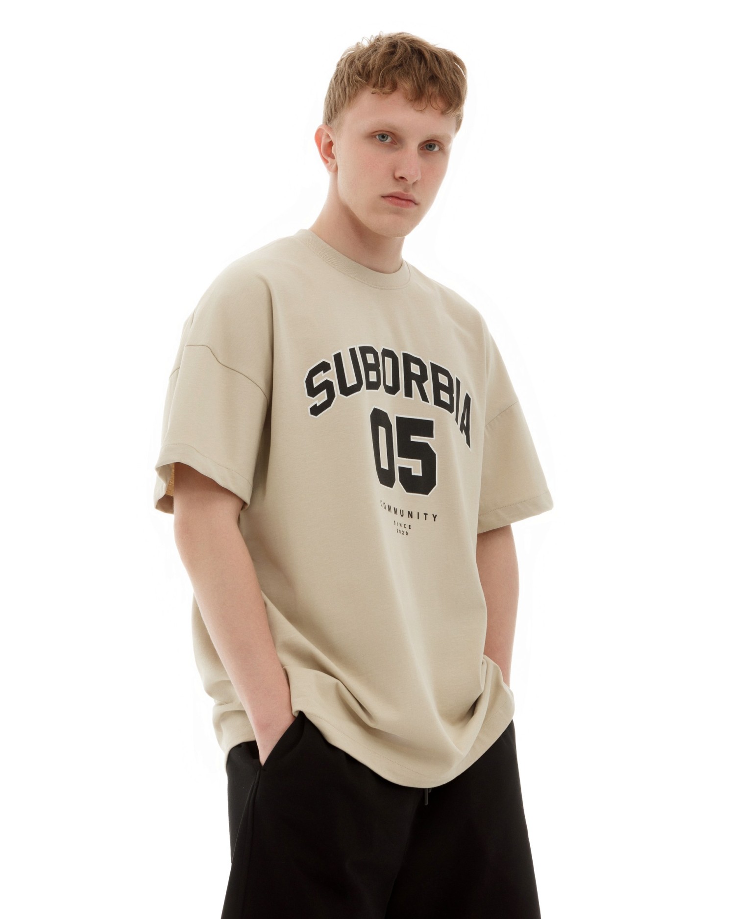 Футболка 05 COMMUNITY MEN Beige
