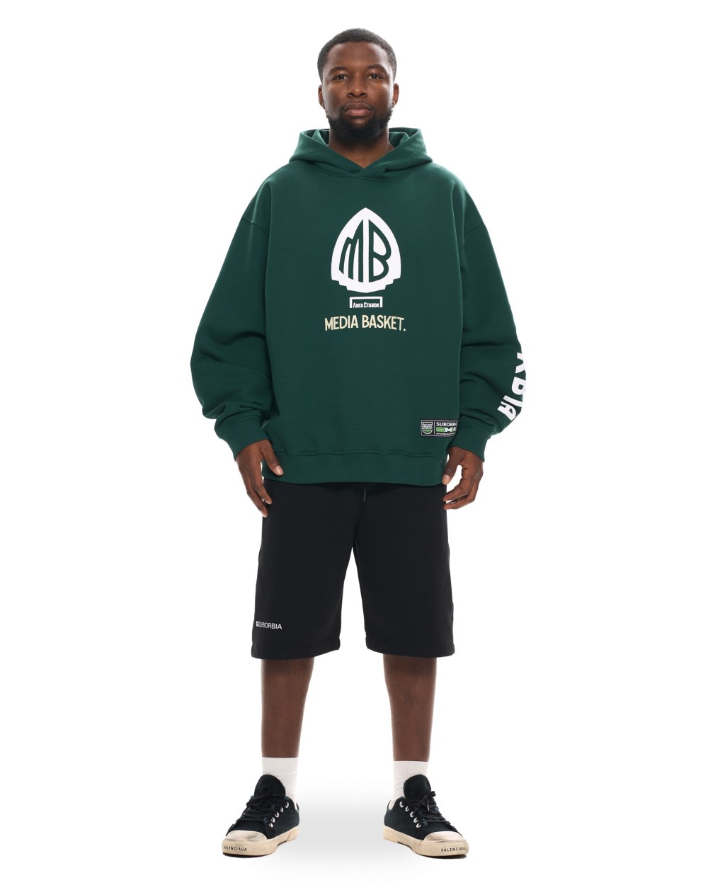 Худи MEDIA BASKET MEN Green