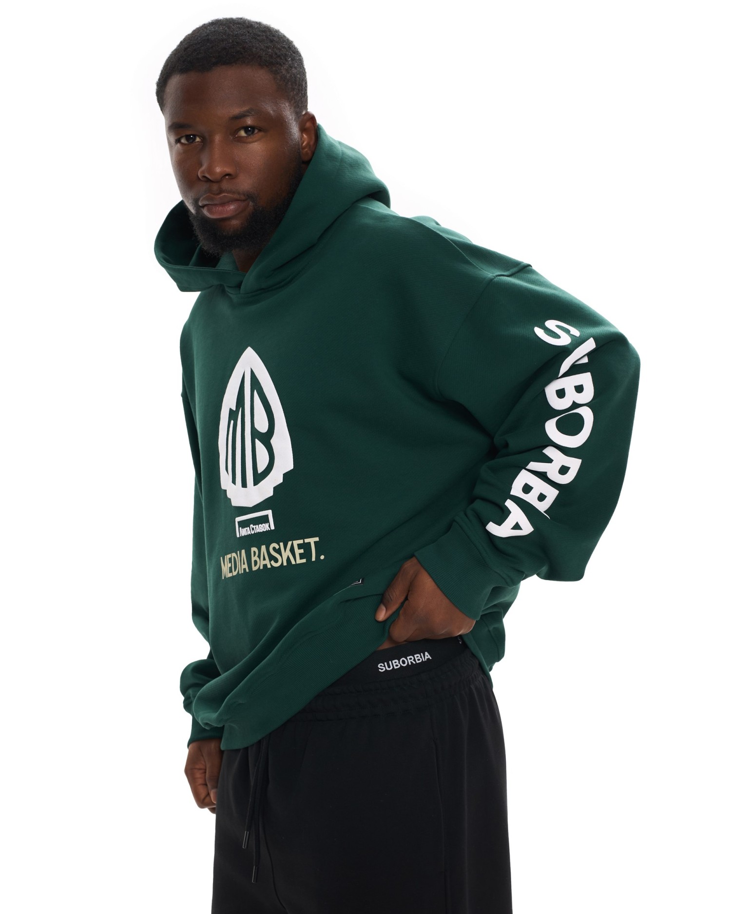 Худи MEDIA BASKET MEN Green