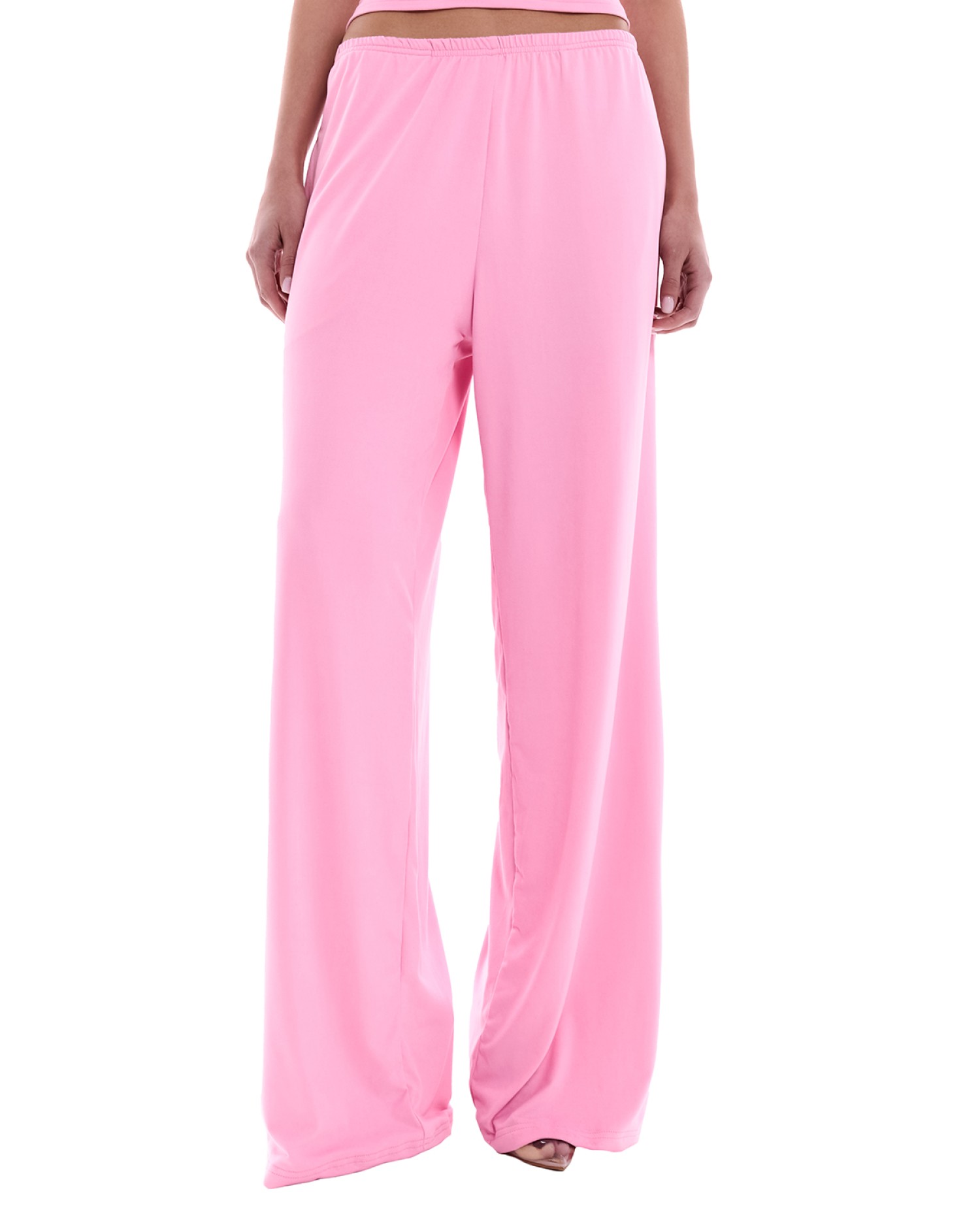 Брюки палаццо BASE Pink