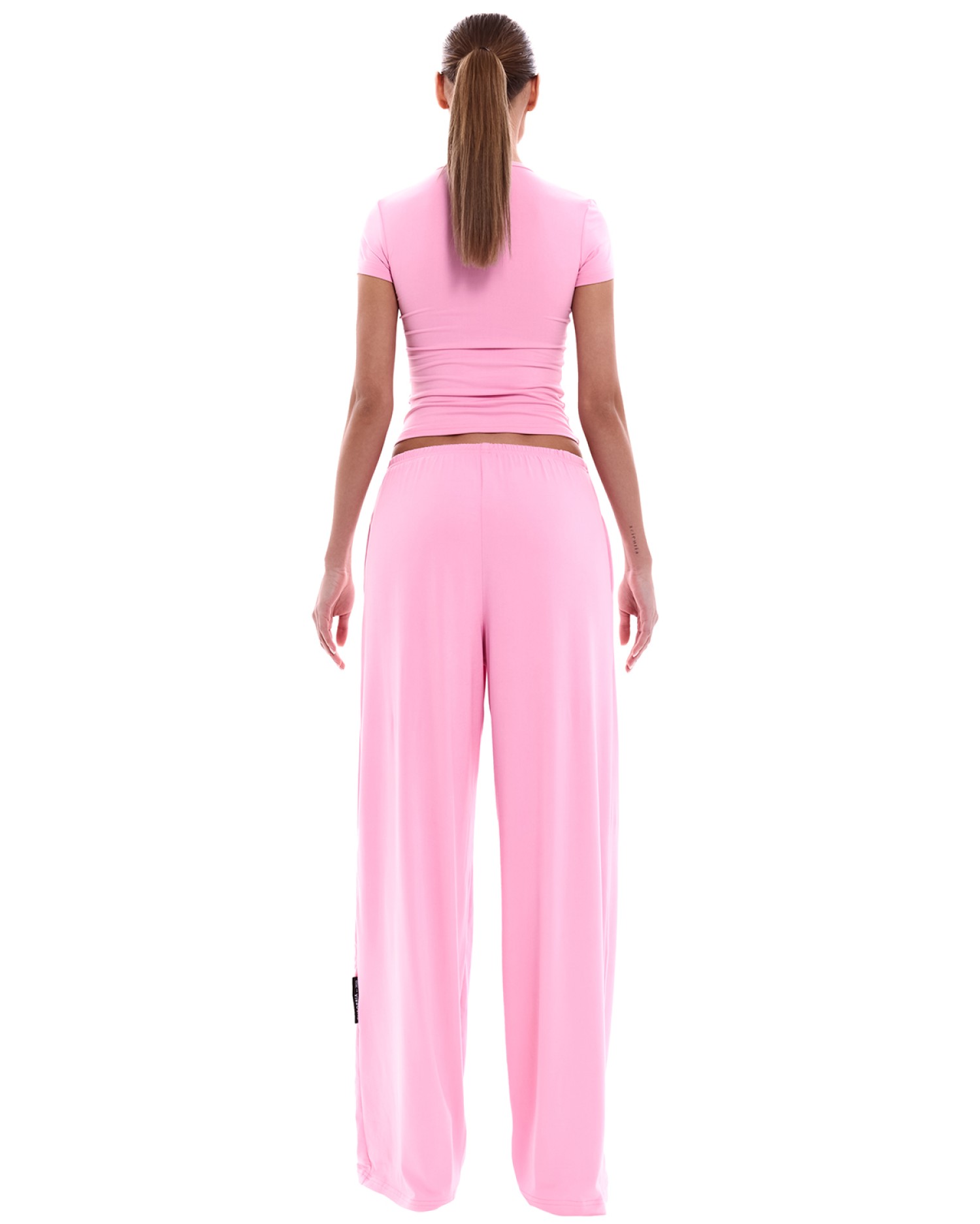 Брюки палаццо BASE Pink