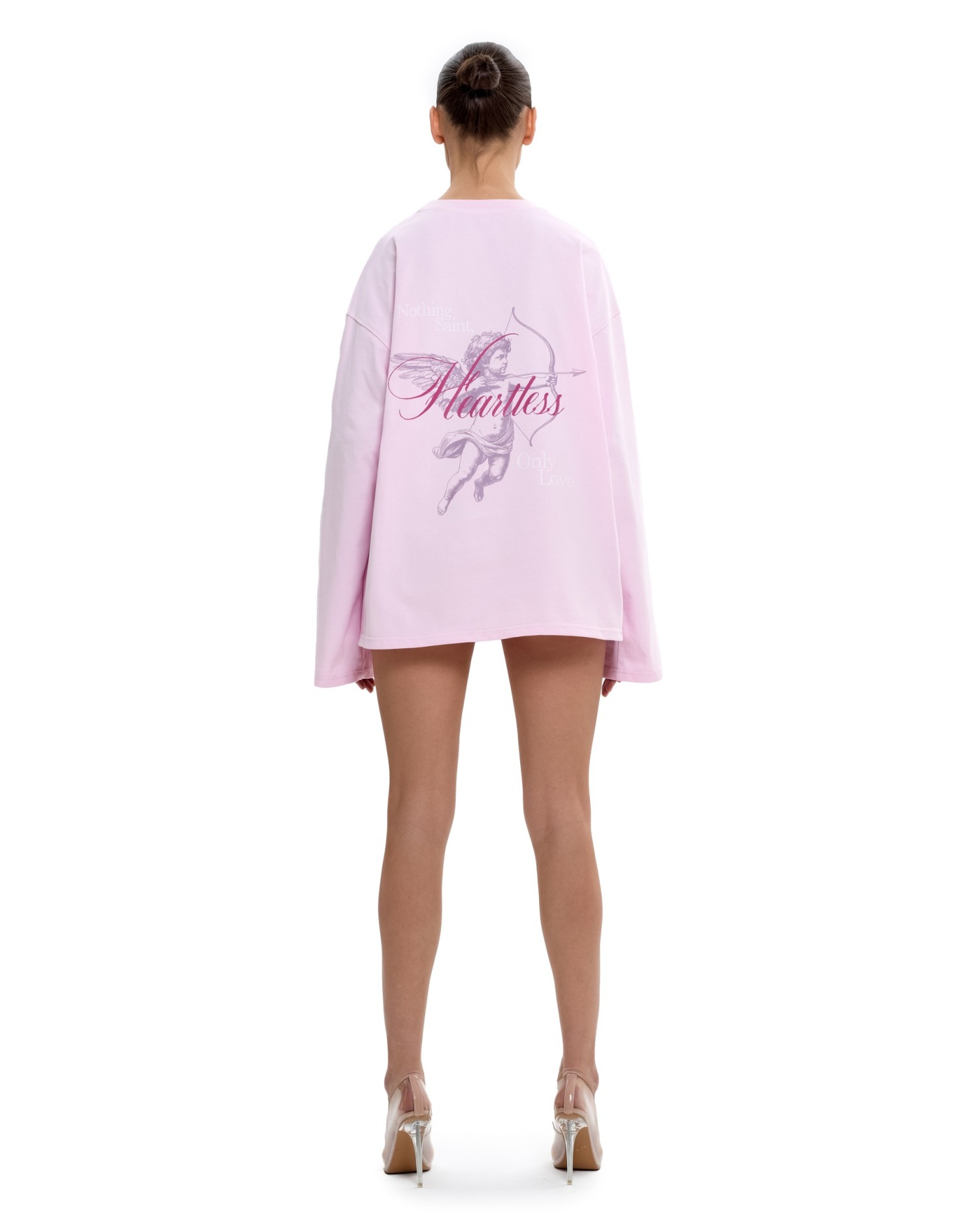 Лонгслив SAINT HEARTLESS Pink