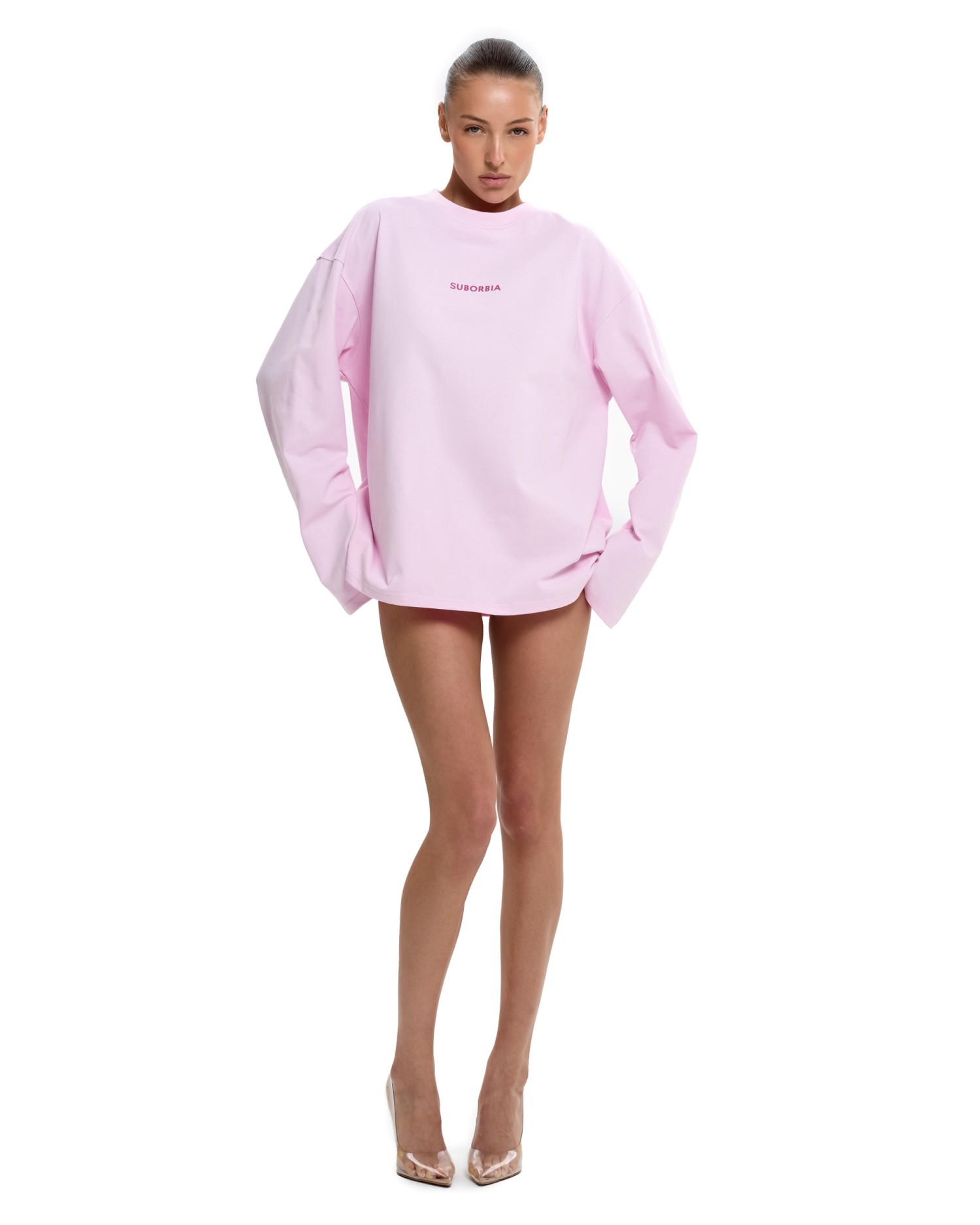 Лонгслив SAINT HEARTLESS Pink