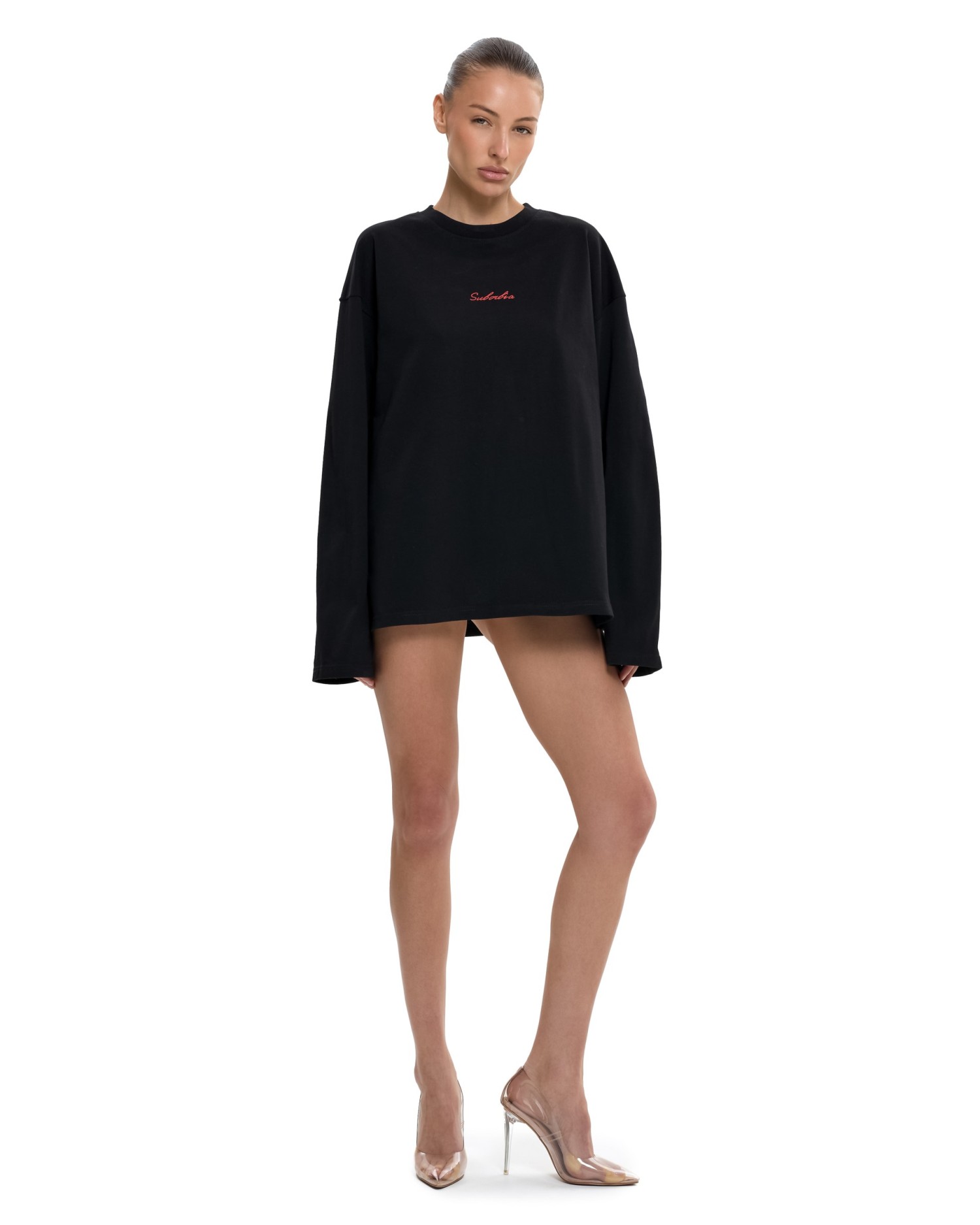 Лонгслив SAINT HEARTLESS Black