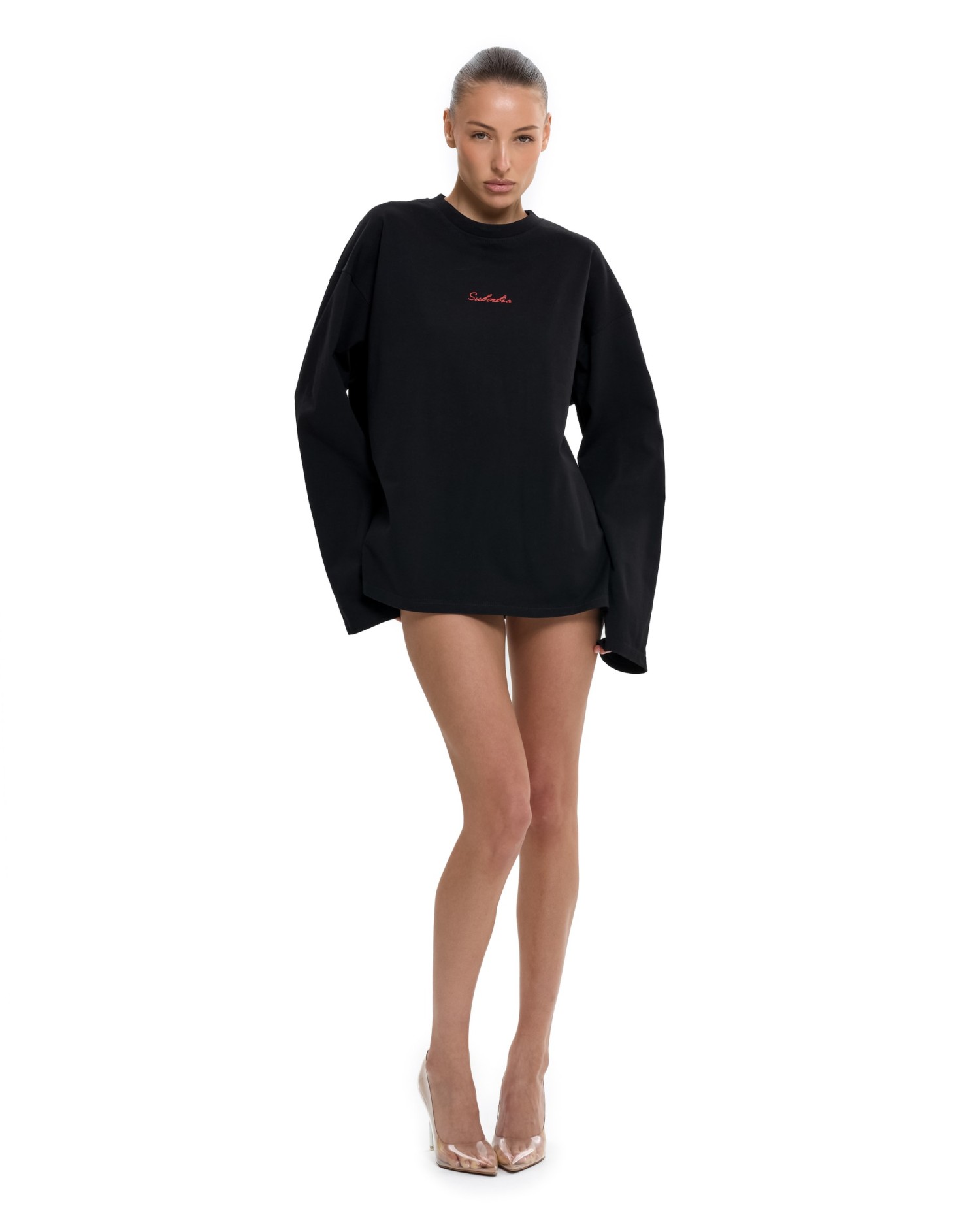 Лонгслив SAINT HEARTLESS Black