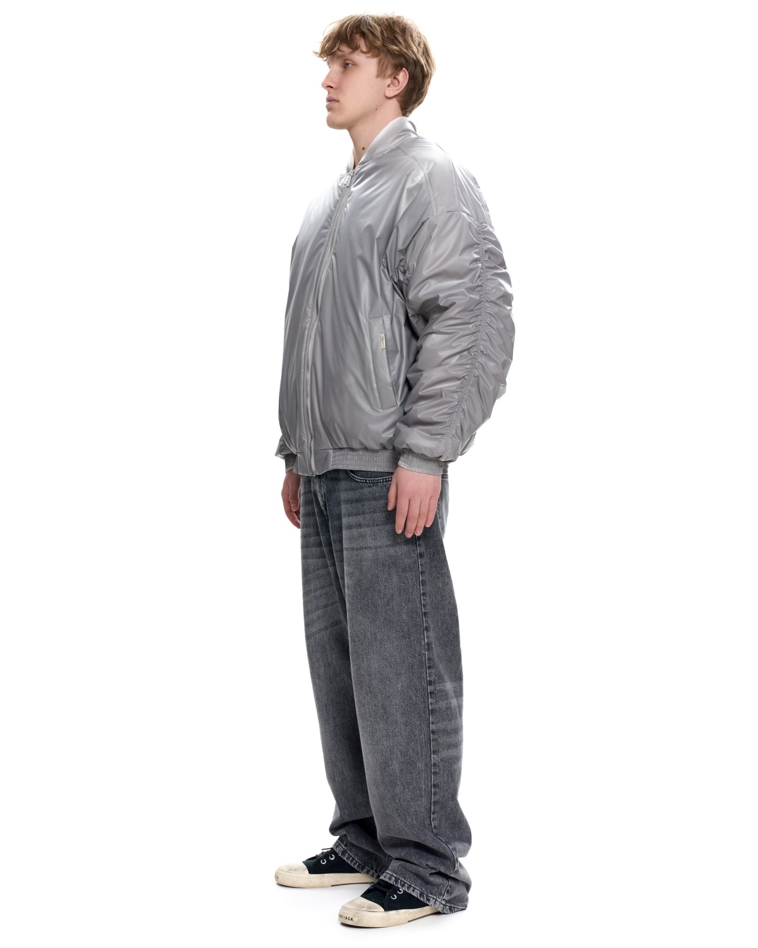 Мужской бомбер с эффектом термохрома