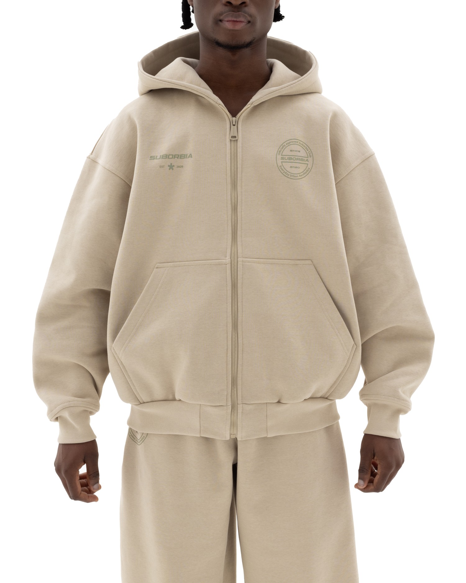 Худи ZIP SELECTION MEN Safari