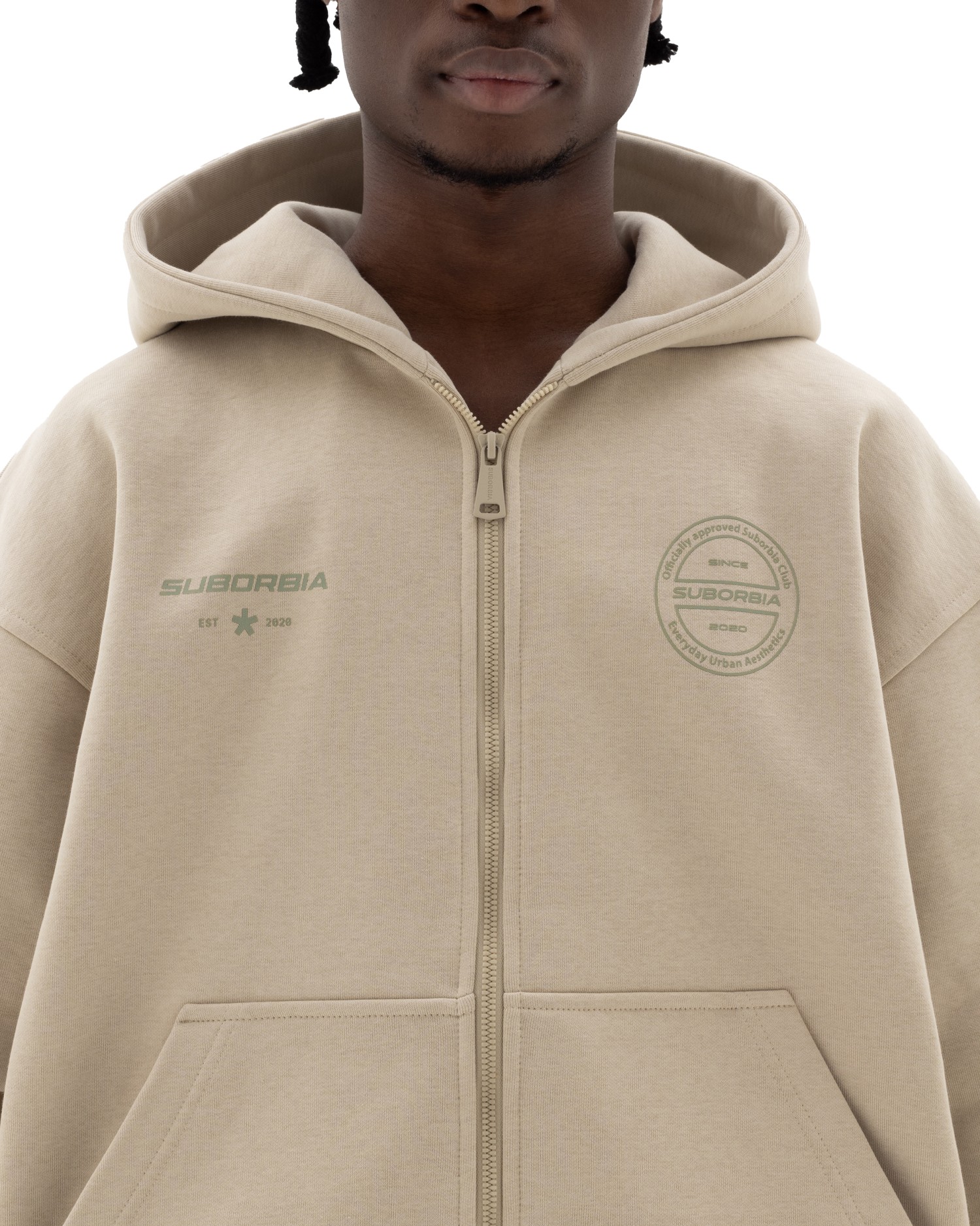 Худи ZIP SELECTION MEN Safari