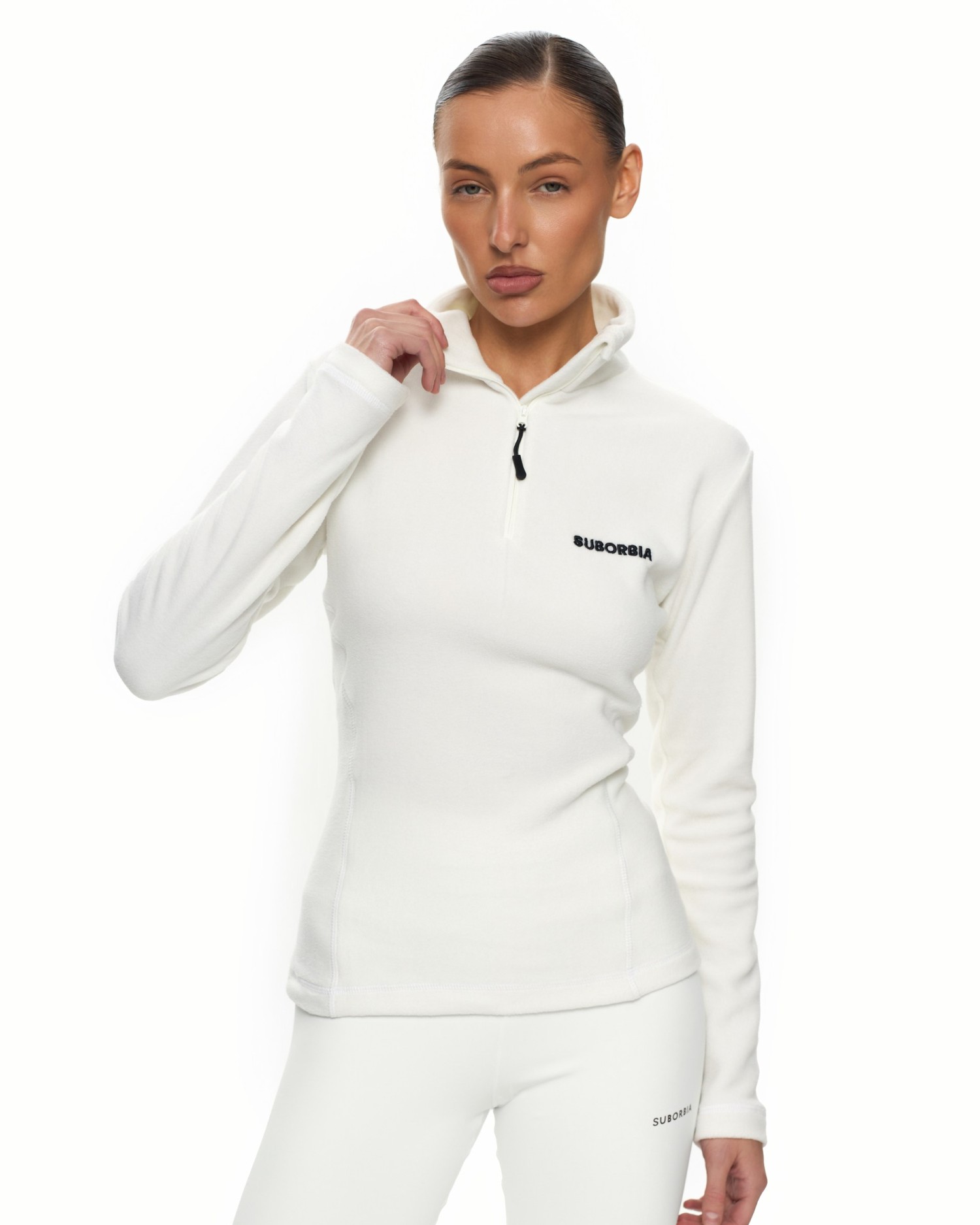 Анорак из флиса APRES SKI White