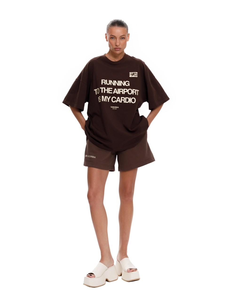 Футболка RUNNING CARDIO Brown
