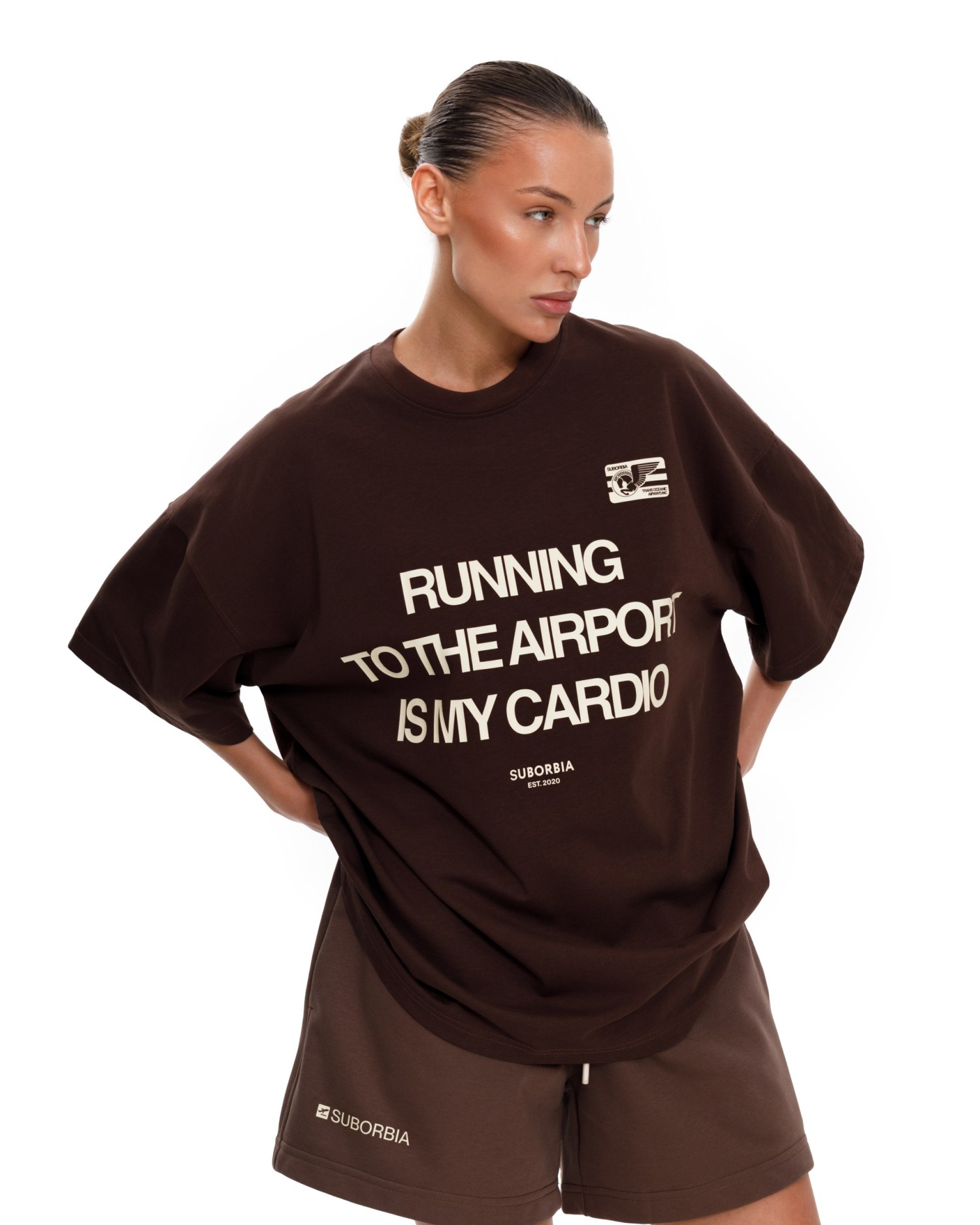Футболка RUNNING CARDIO Brown