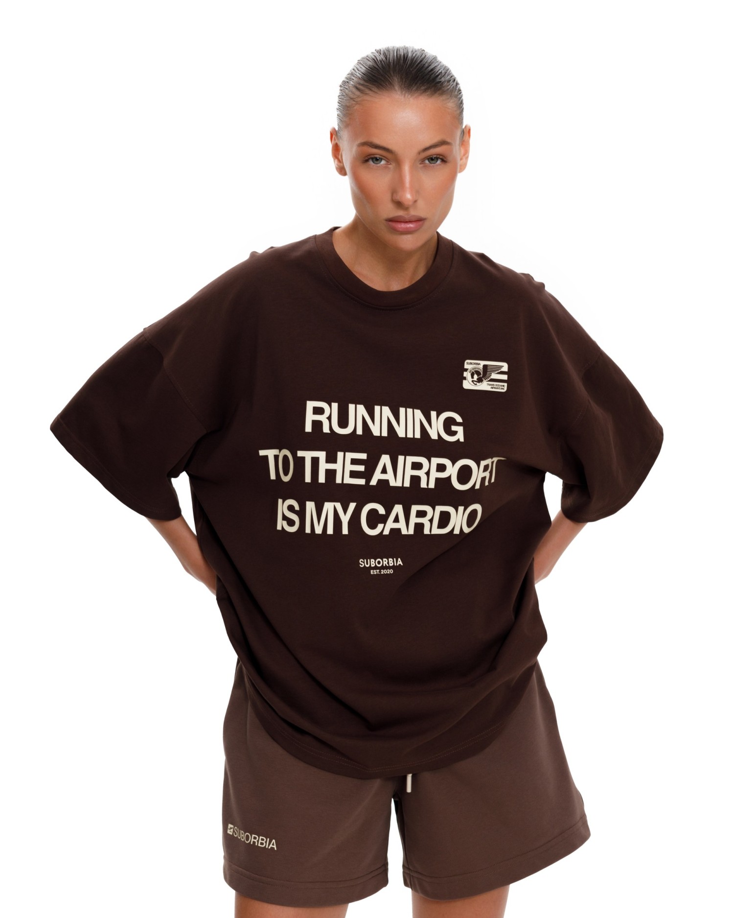 Футболка RUNNING CARDIO Brown