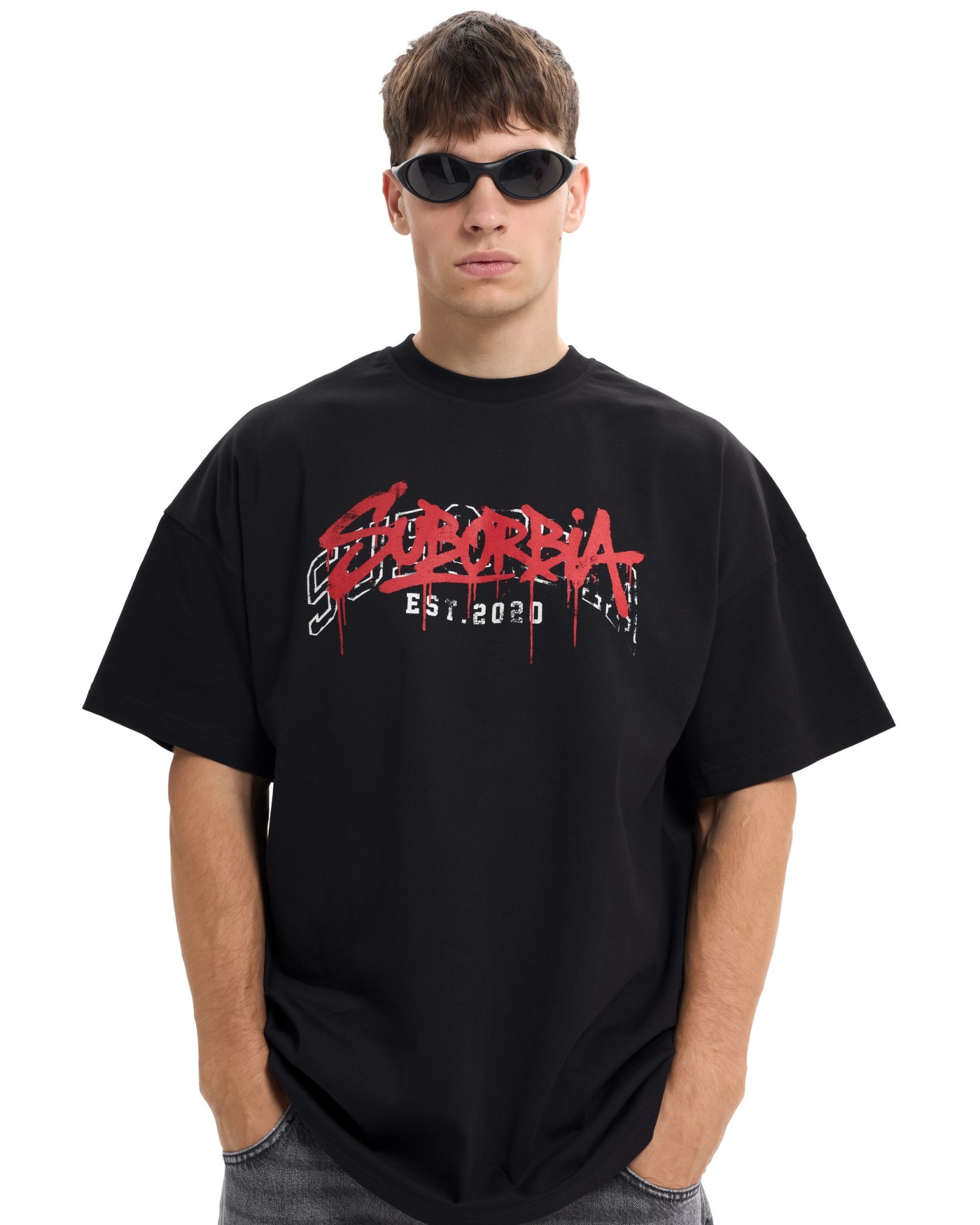 Футболка VANDAL MEN  Черный-Красный