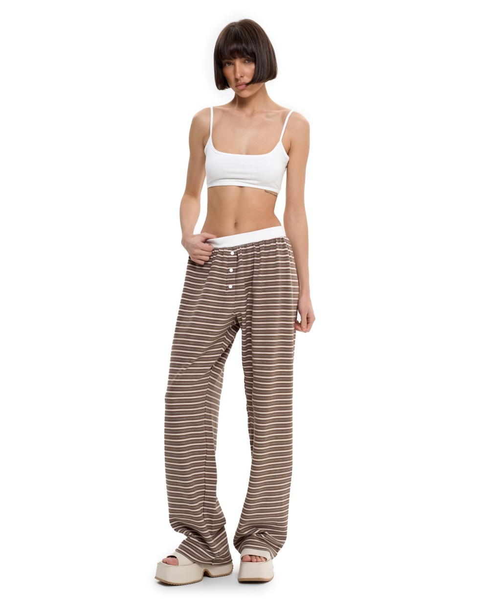 Брюки DEVON Mist green