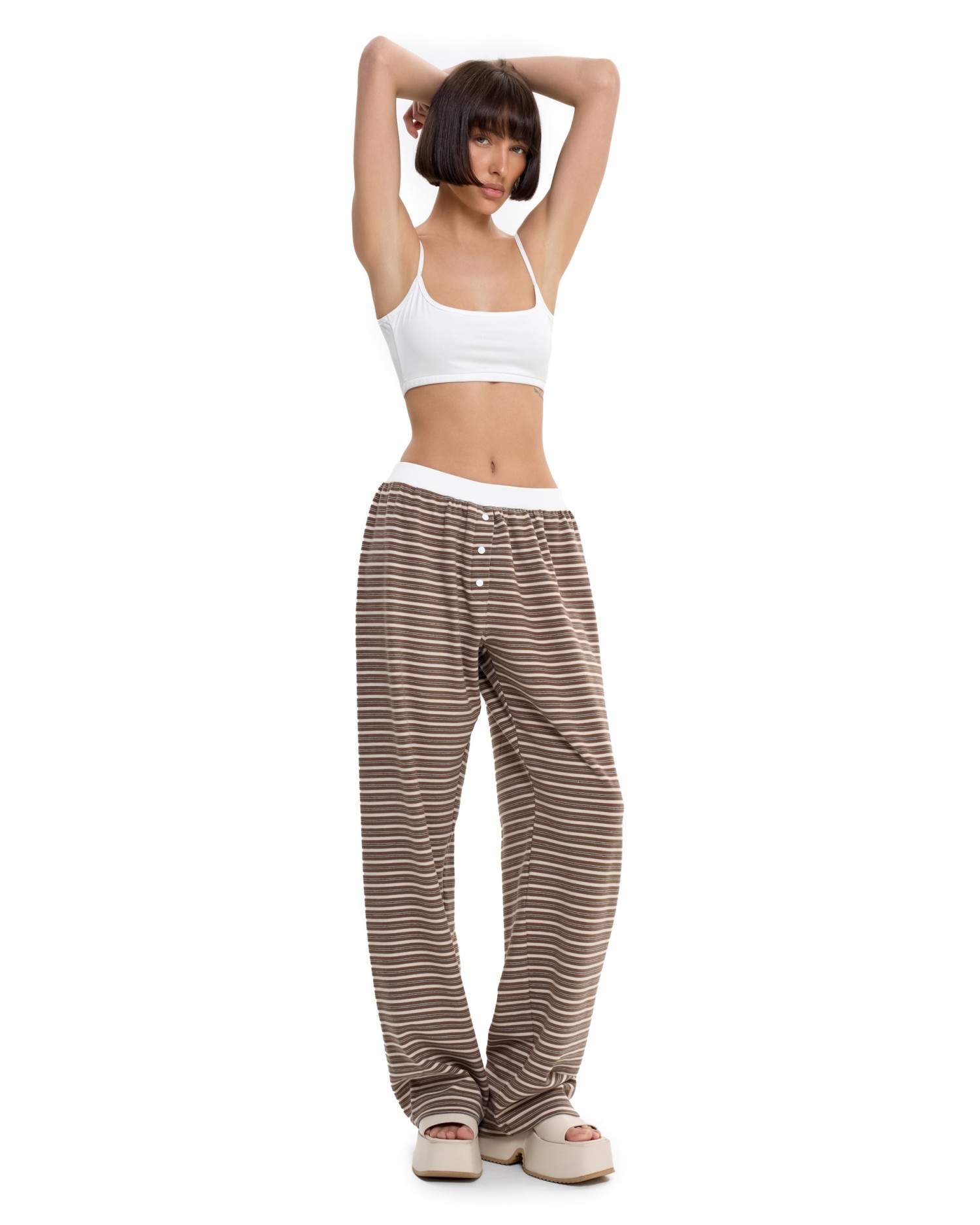 Брюки DEVON Mist green