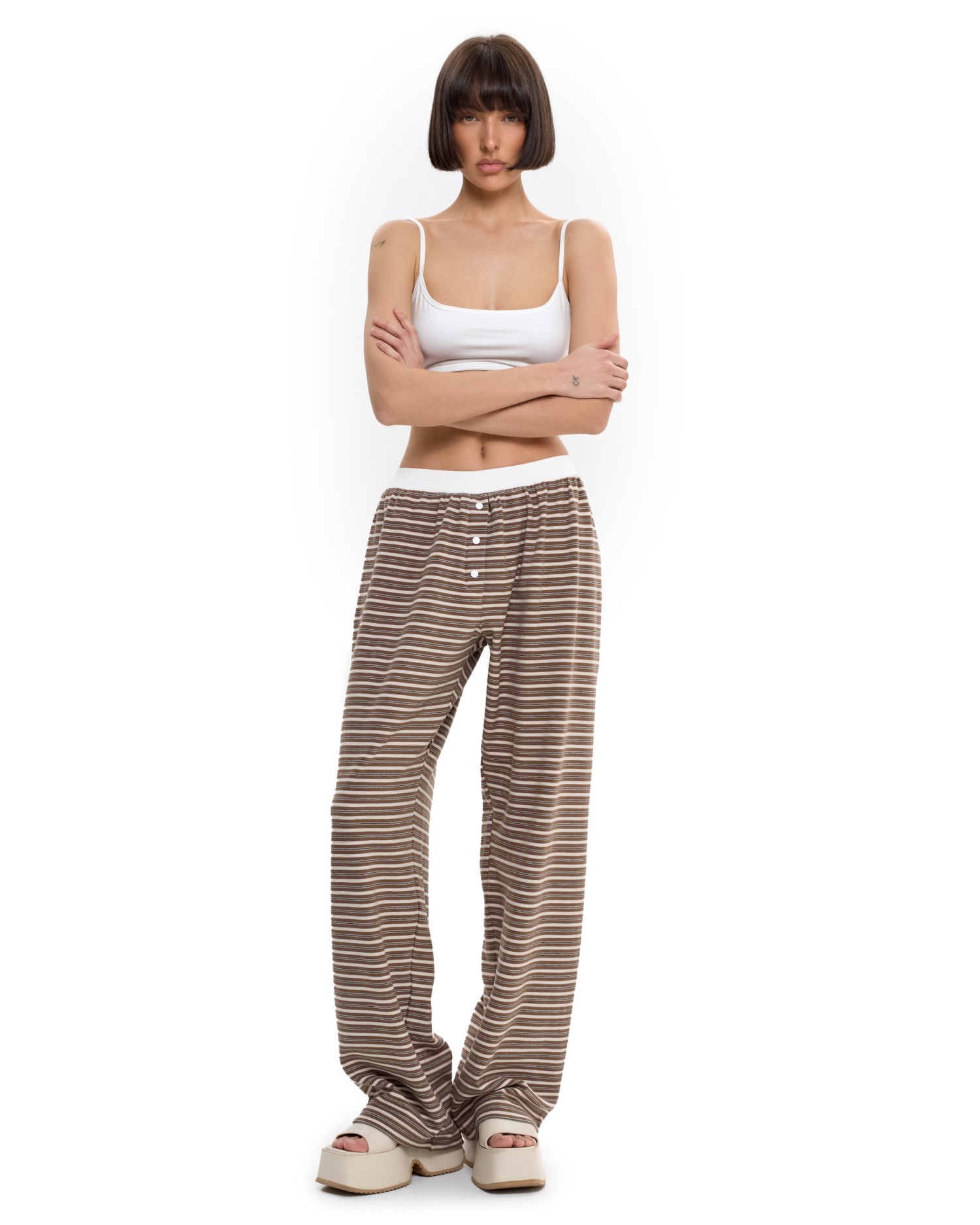 Брюки DEVON Mist green