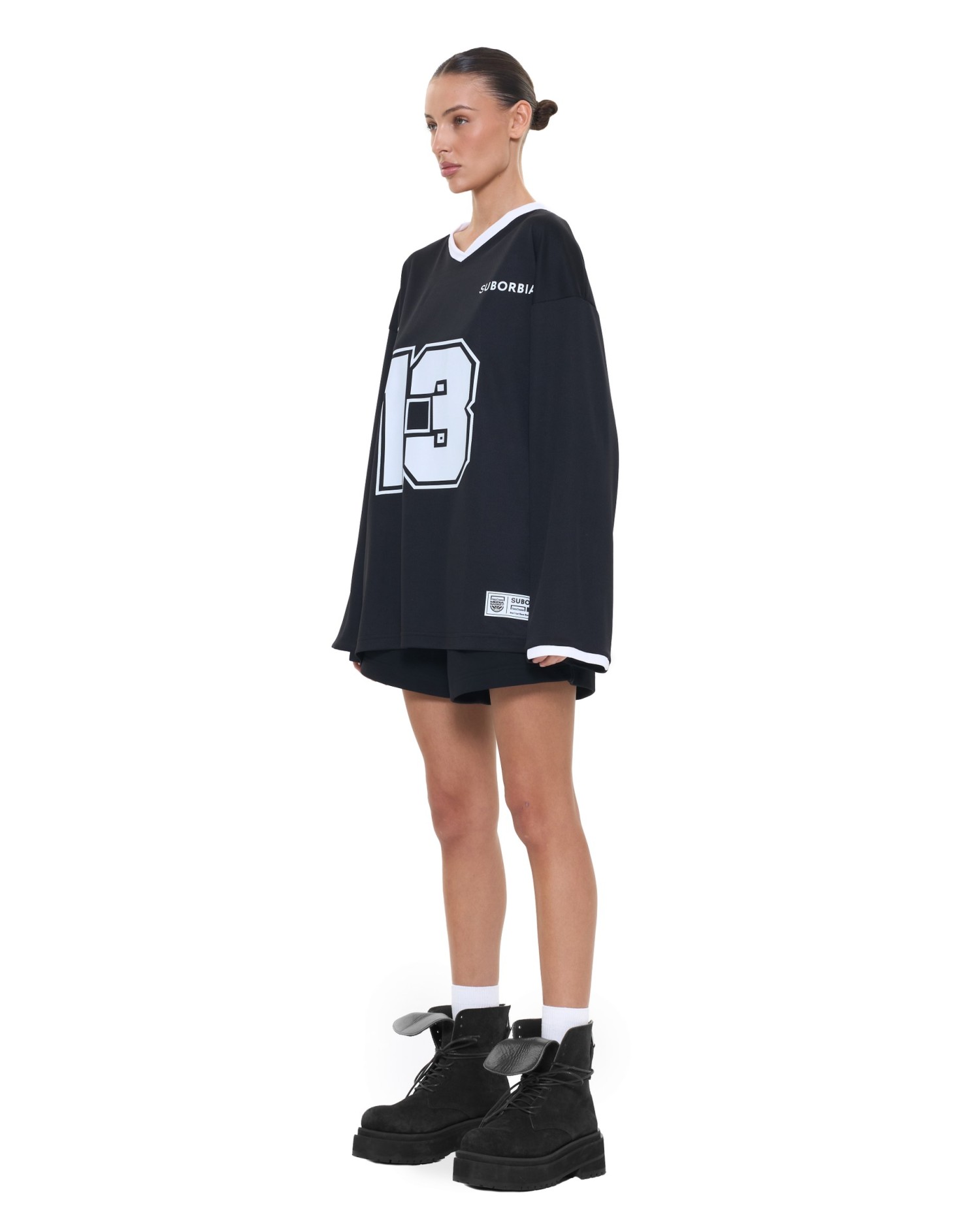 Лонгслив MEDIA BASKET Black
