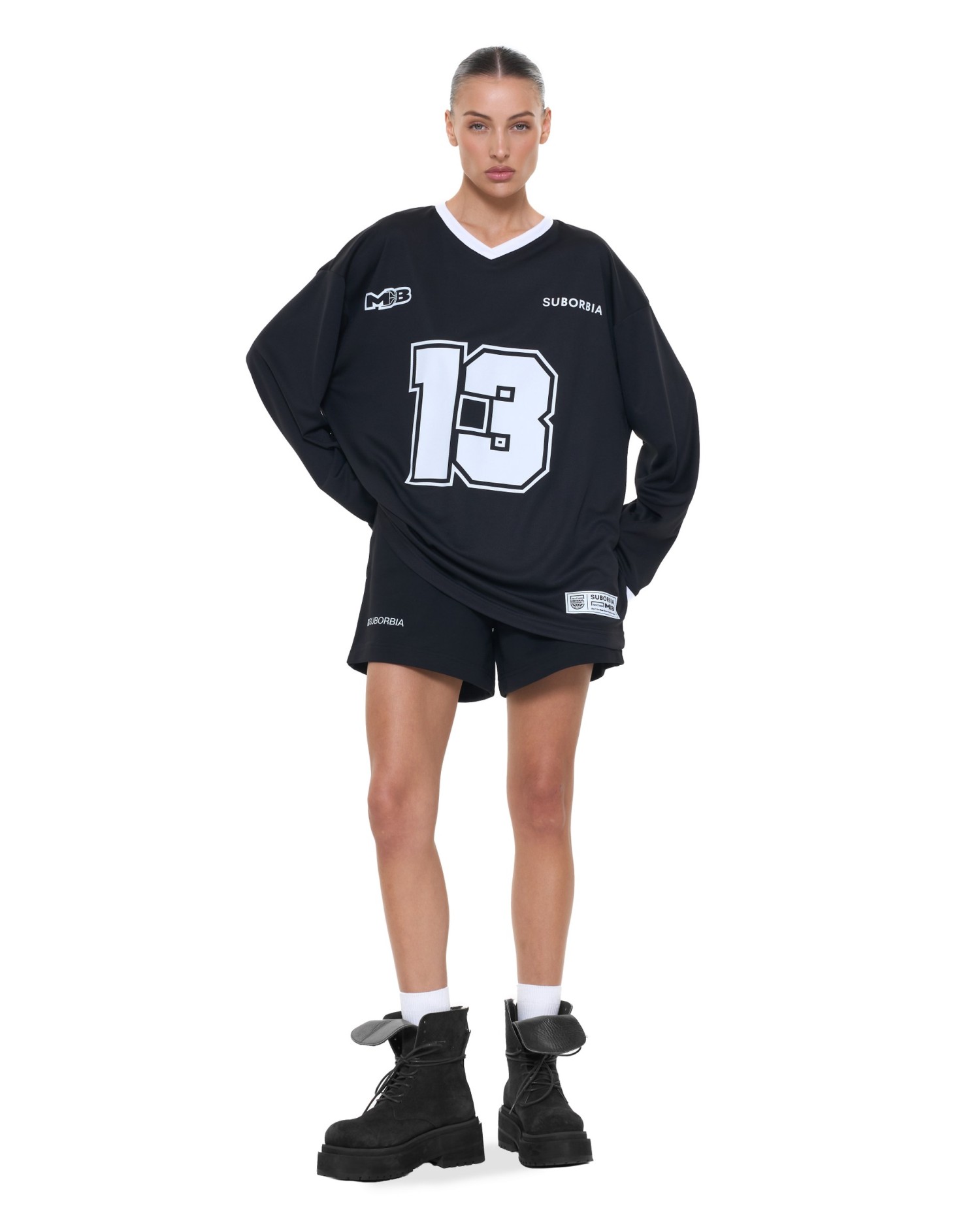 Лонгслив MEDIA BASKET Black