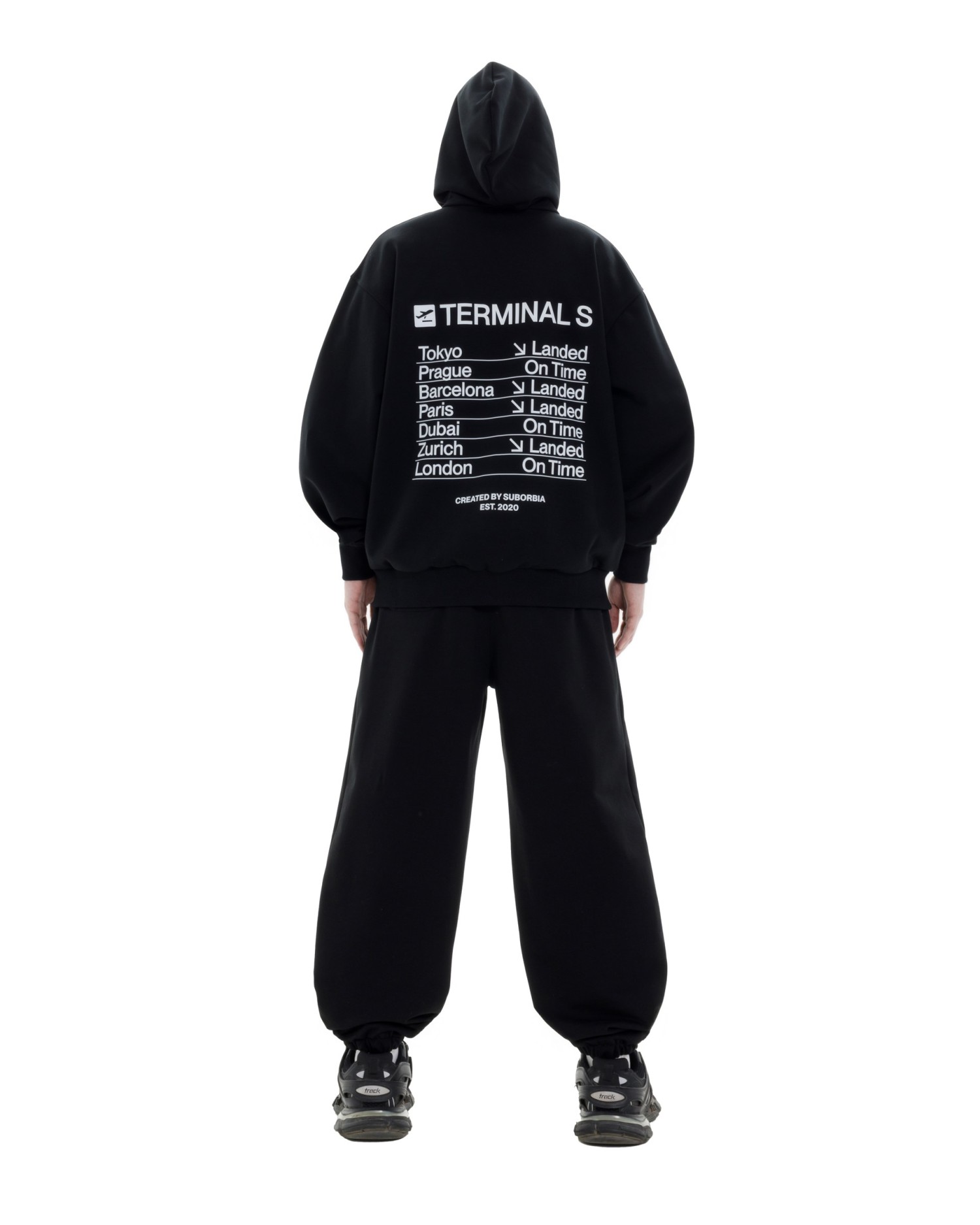 Джоггеры TERMINAL S `25 MEN Black