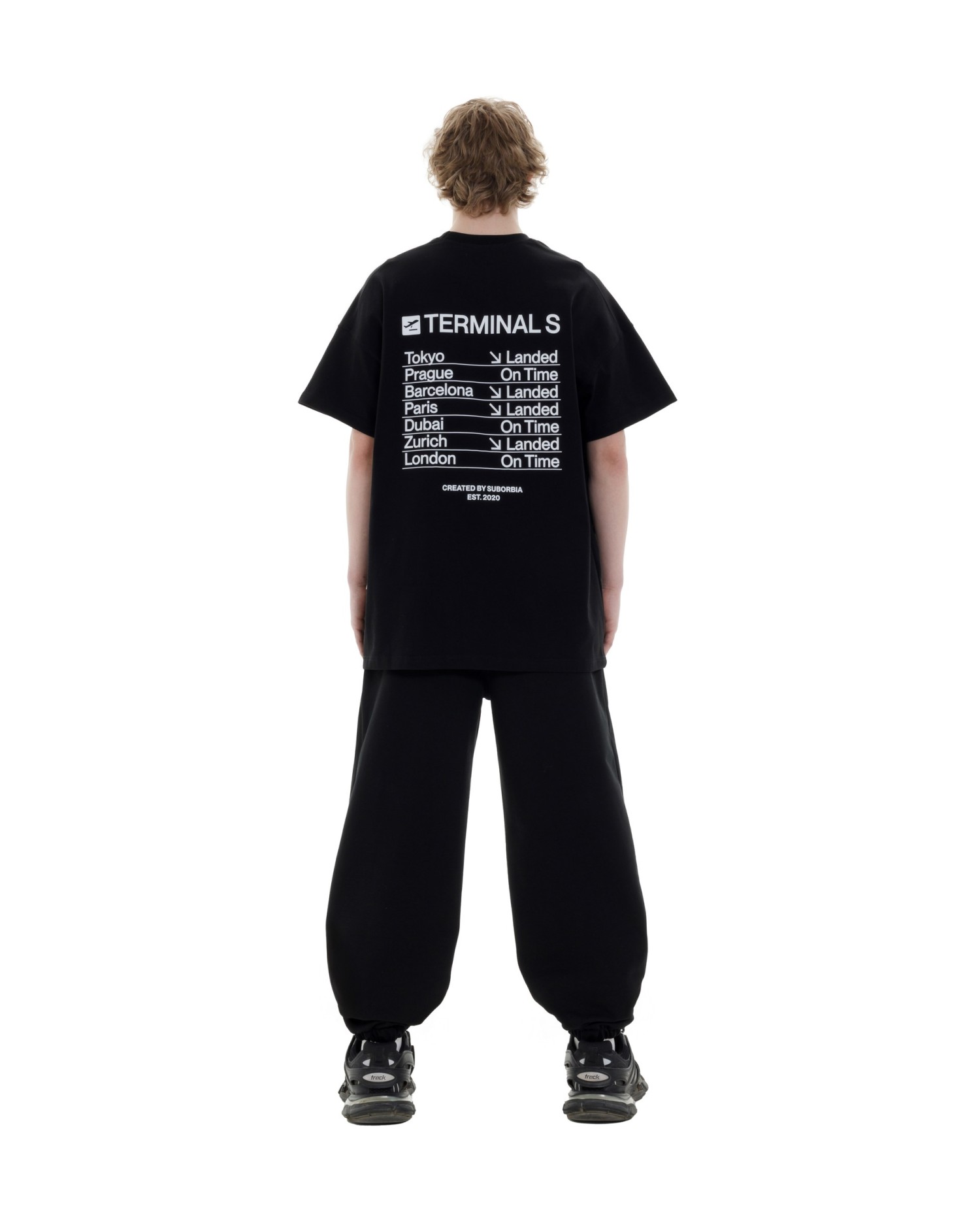 Джоггеры TERMINAL S `25 MEN Black