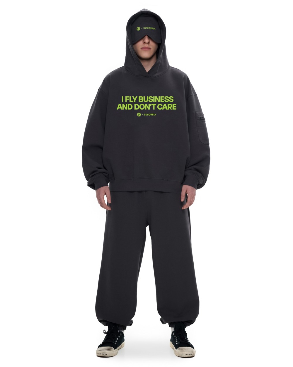 Костюм Suborbia x S7 с худи MEN Black Business class