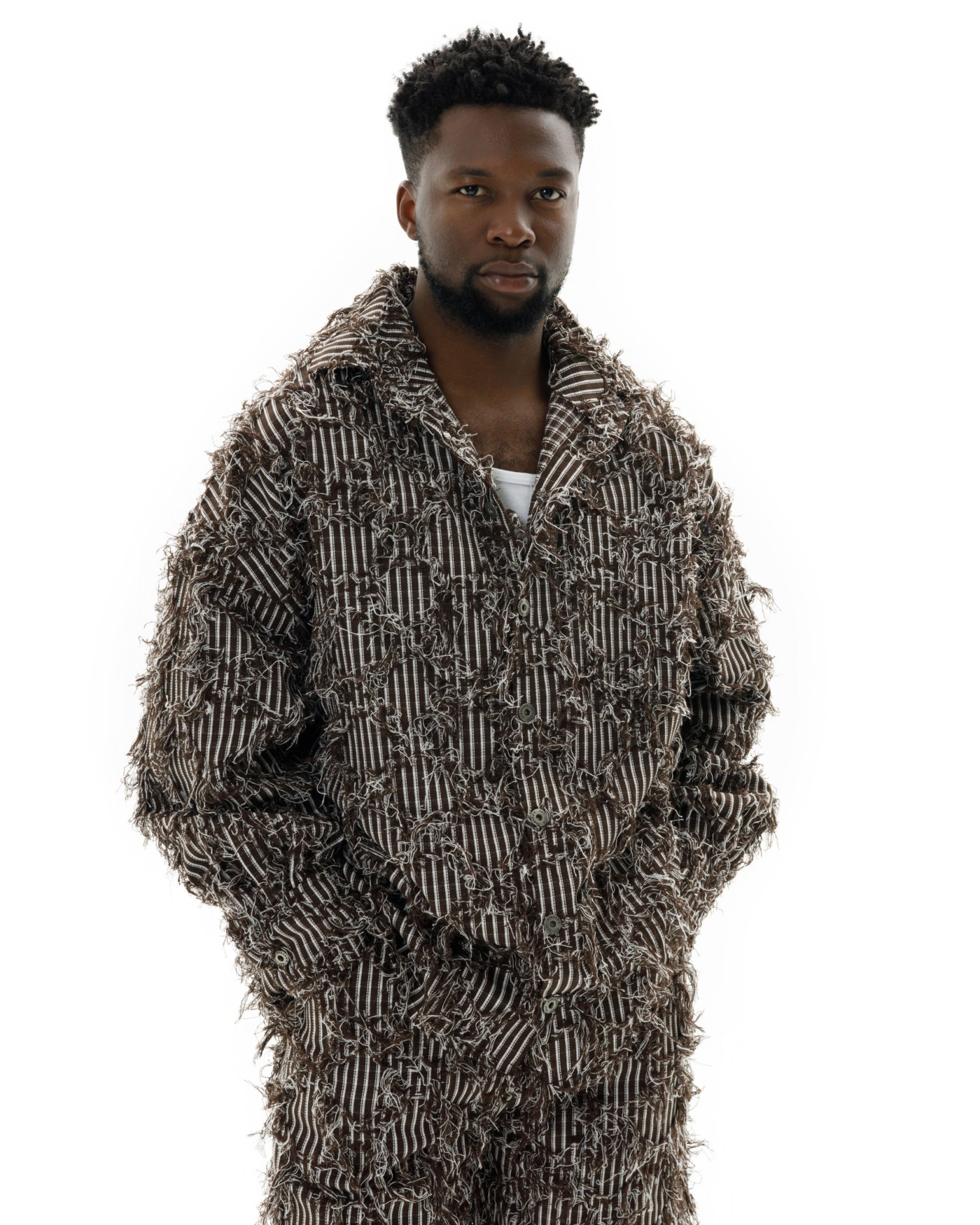 Рубашка URBAN FRINGE MEN Brown