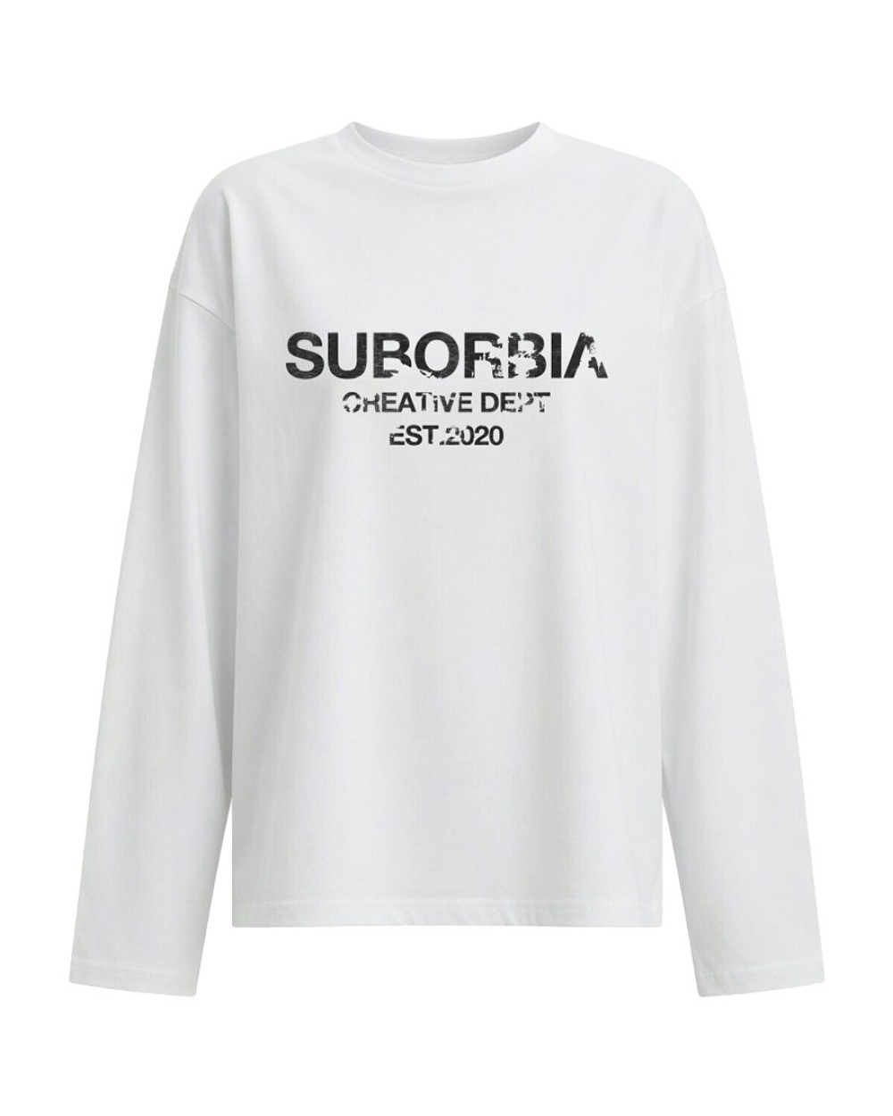 Лонгслив CREATIVE DEPT White-Black